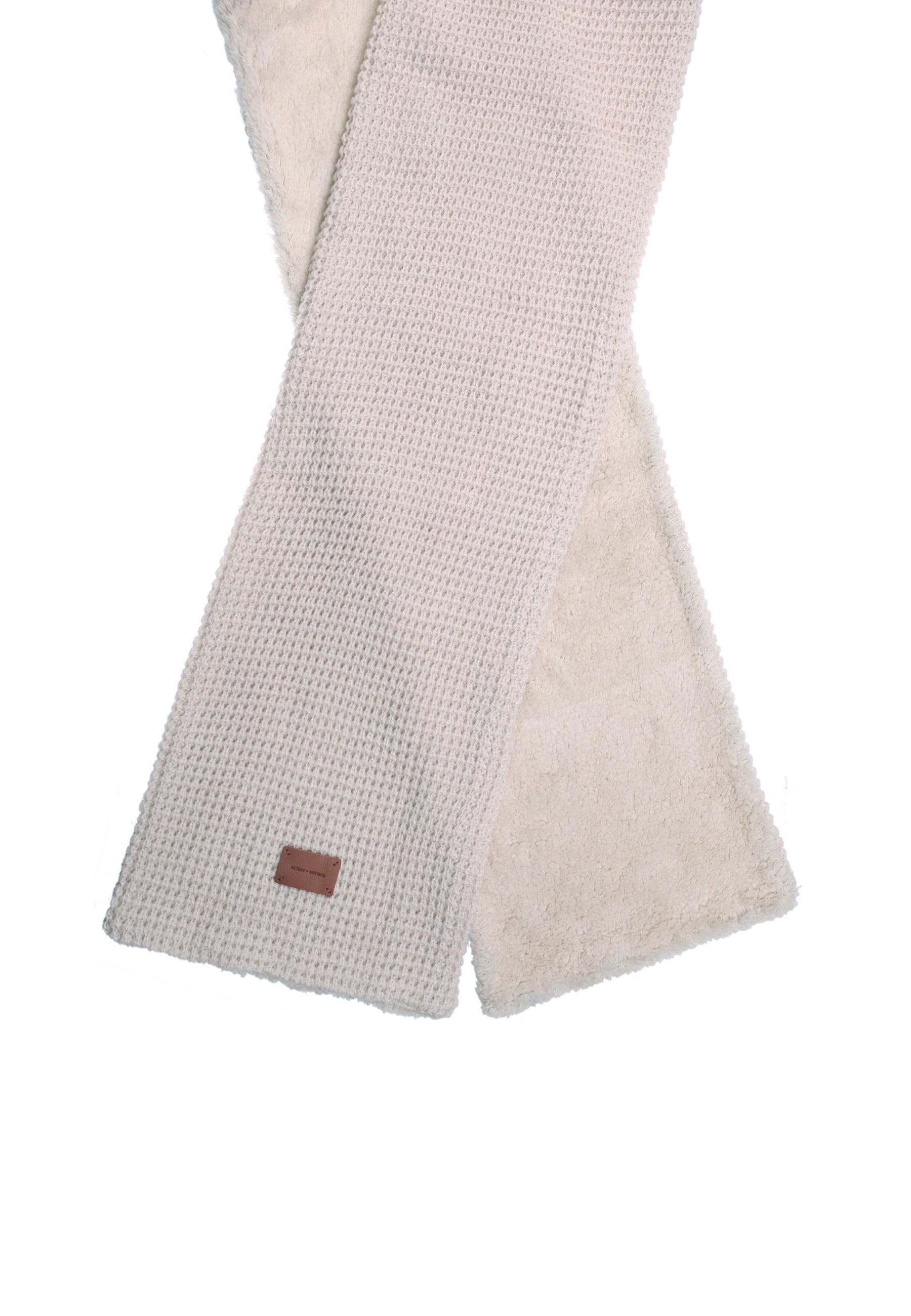 Wool Blend Teddy Scarf