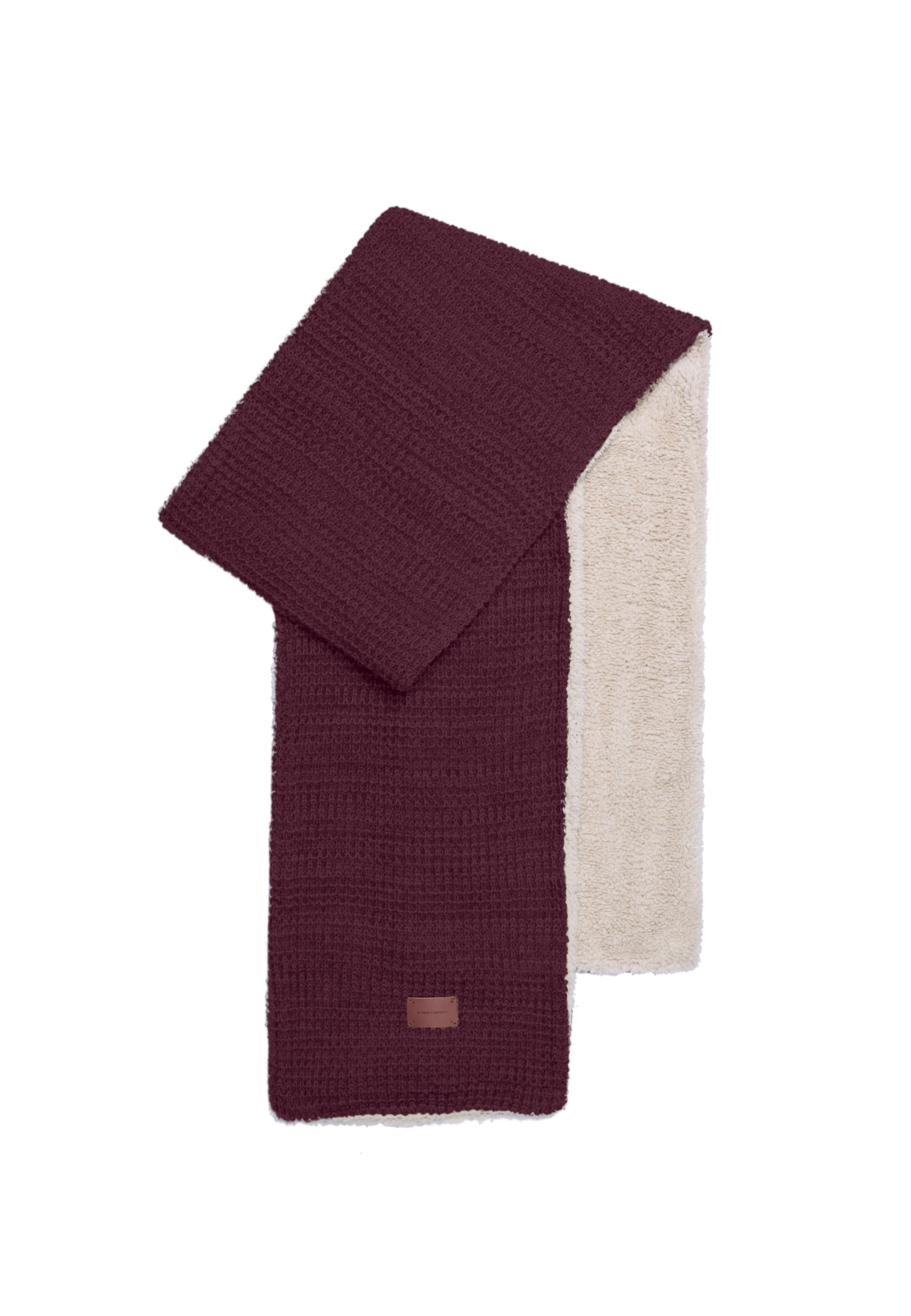Wool Blend Teddy Scarf