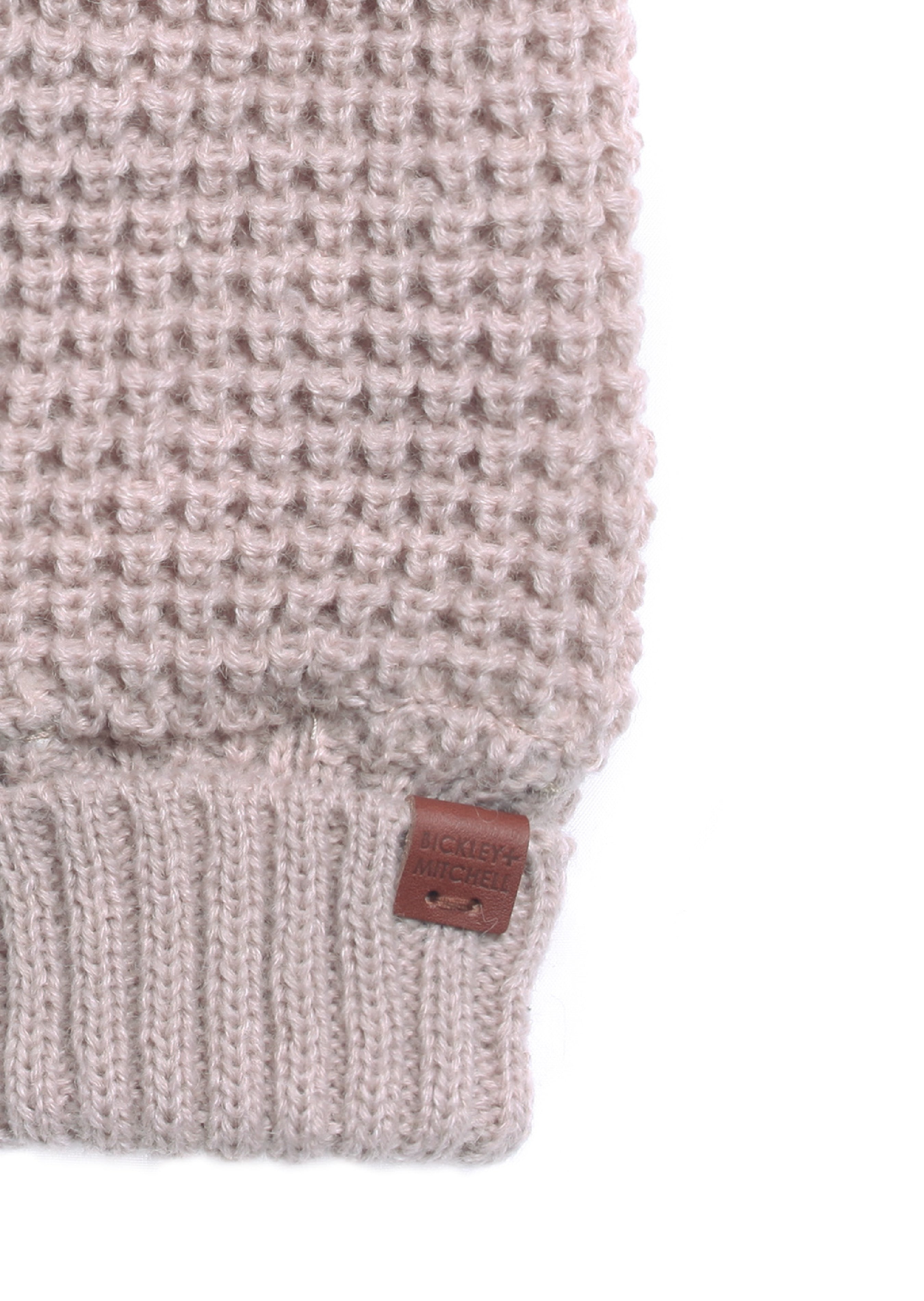 Wool Blend Teddy Mittens