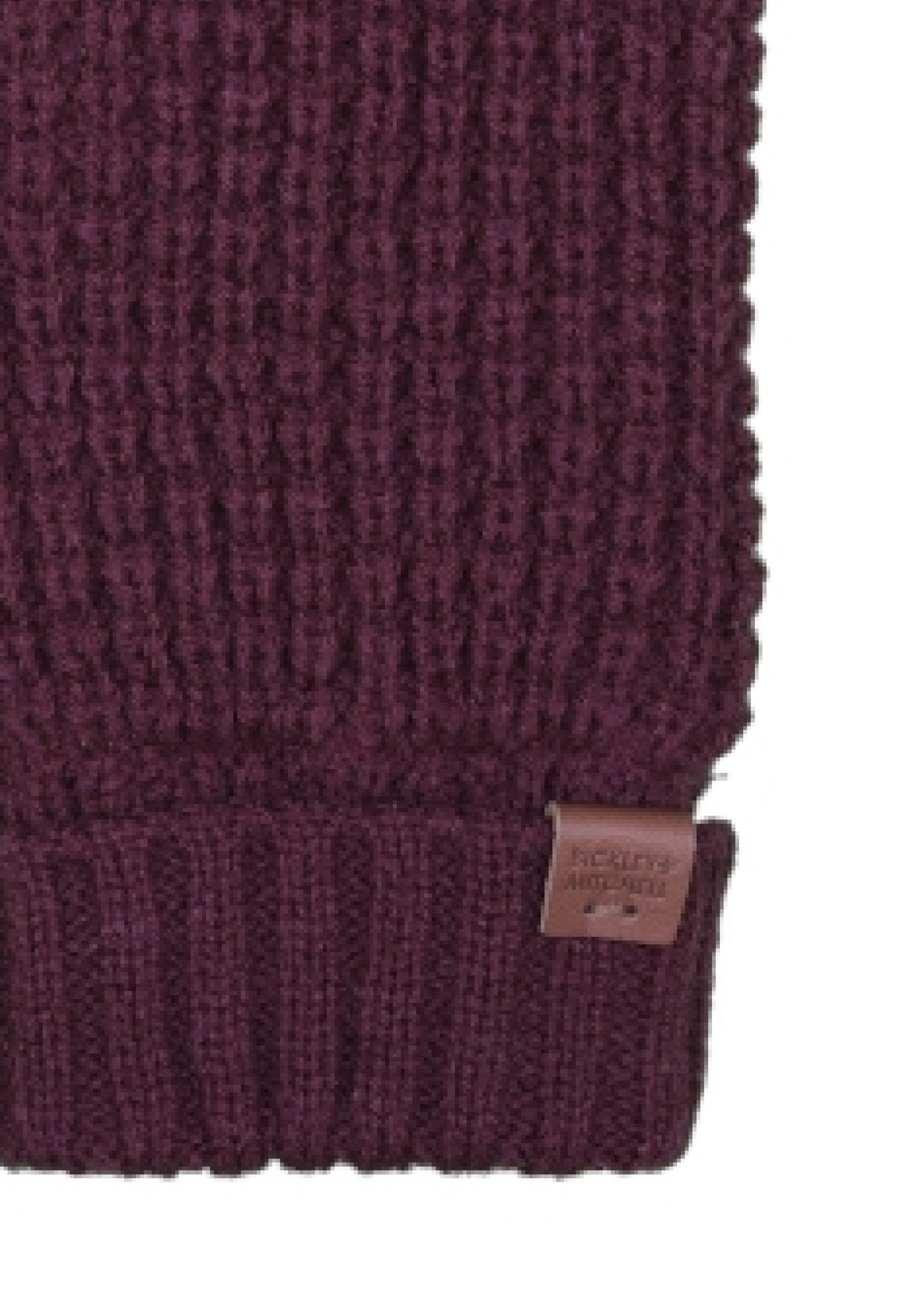 Wool Blend Waffle Mittens