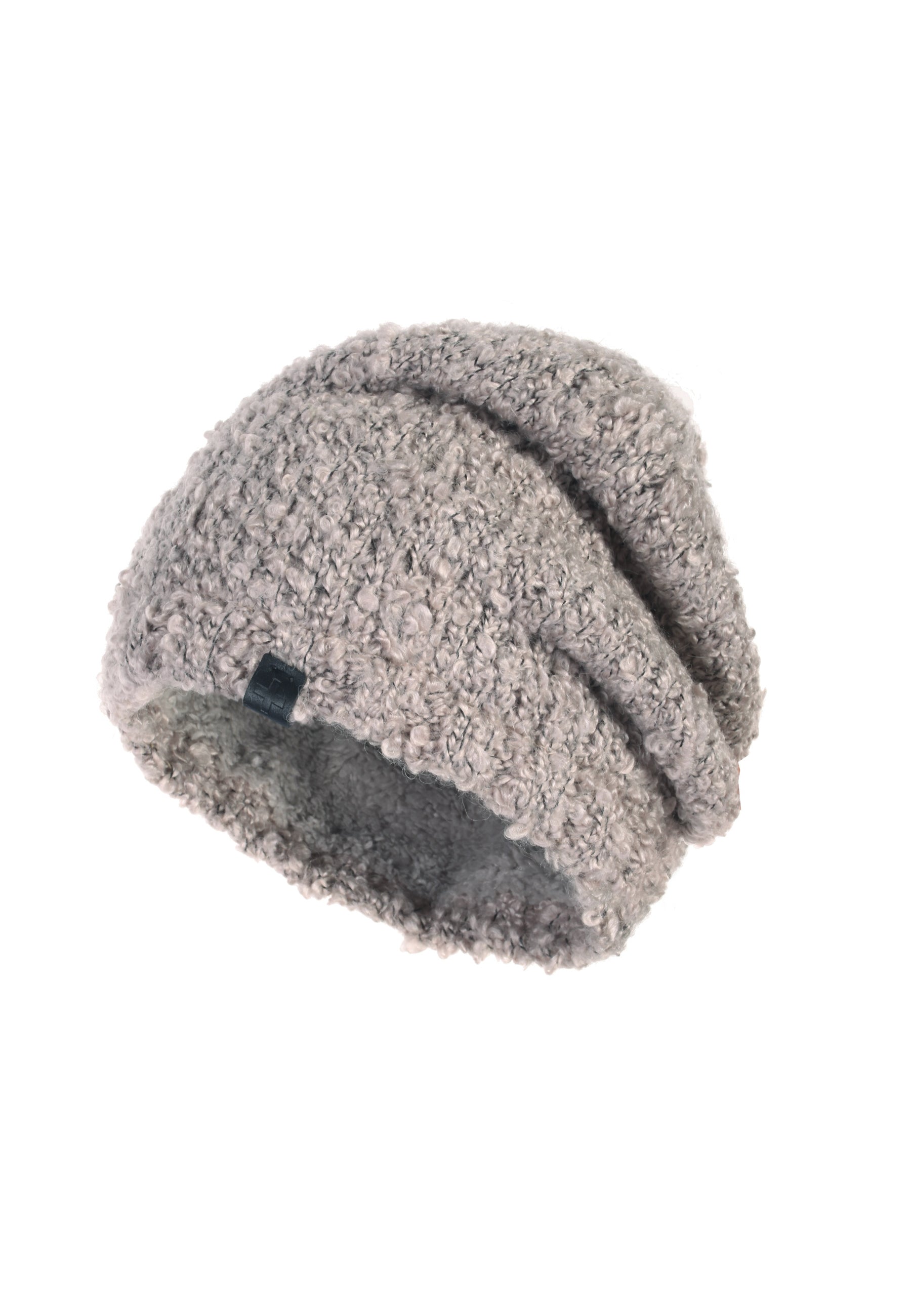 Wool-Alpaca Blend Bouclé Beanie