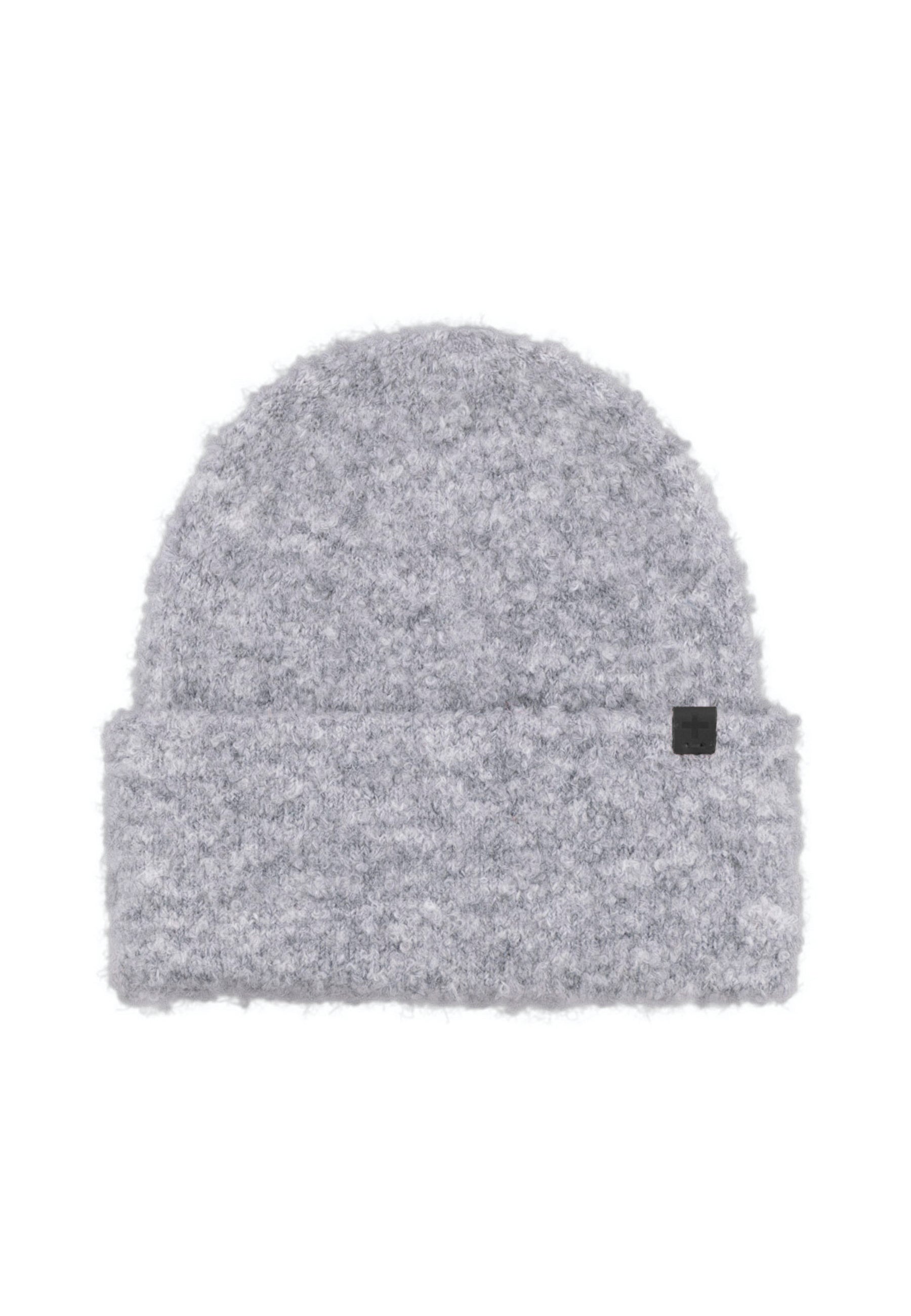 Boucle Woold Blend Turncuff Beanie