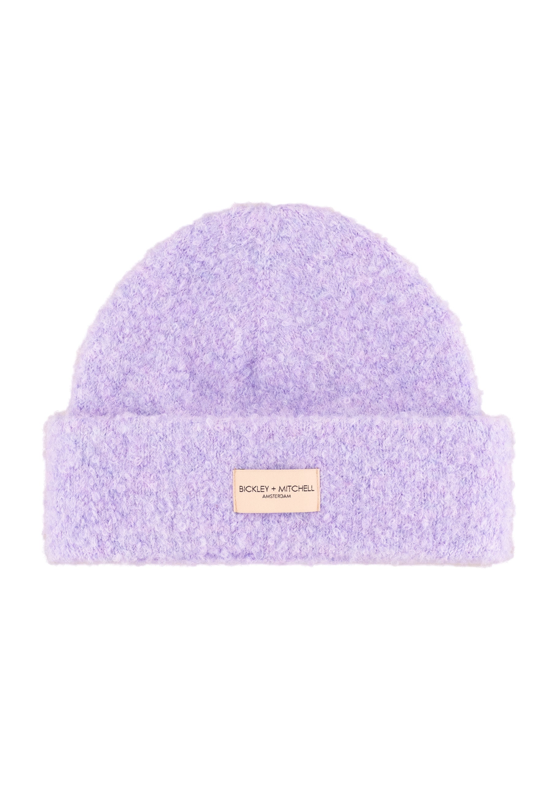 Boucle Wool Blend Short Beanie