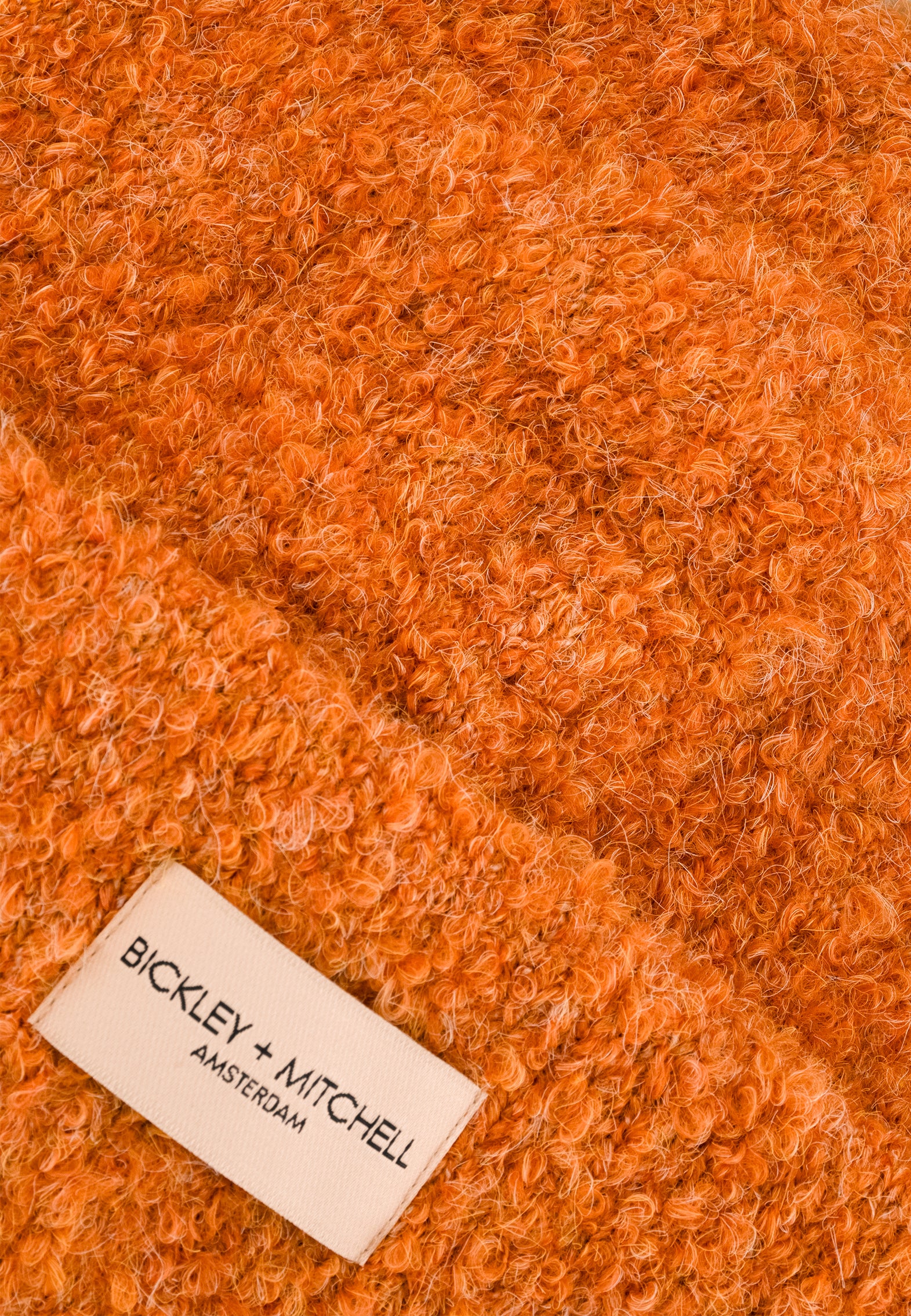 Boucle Wool Blend Short Beanie