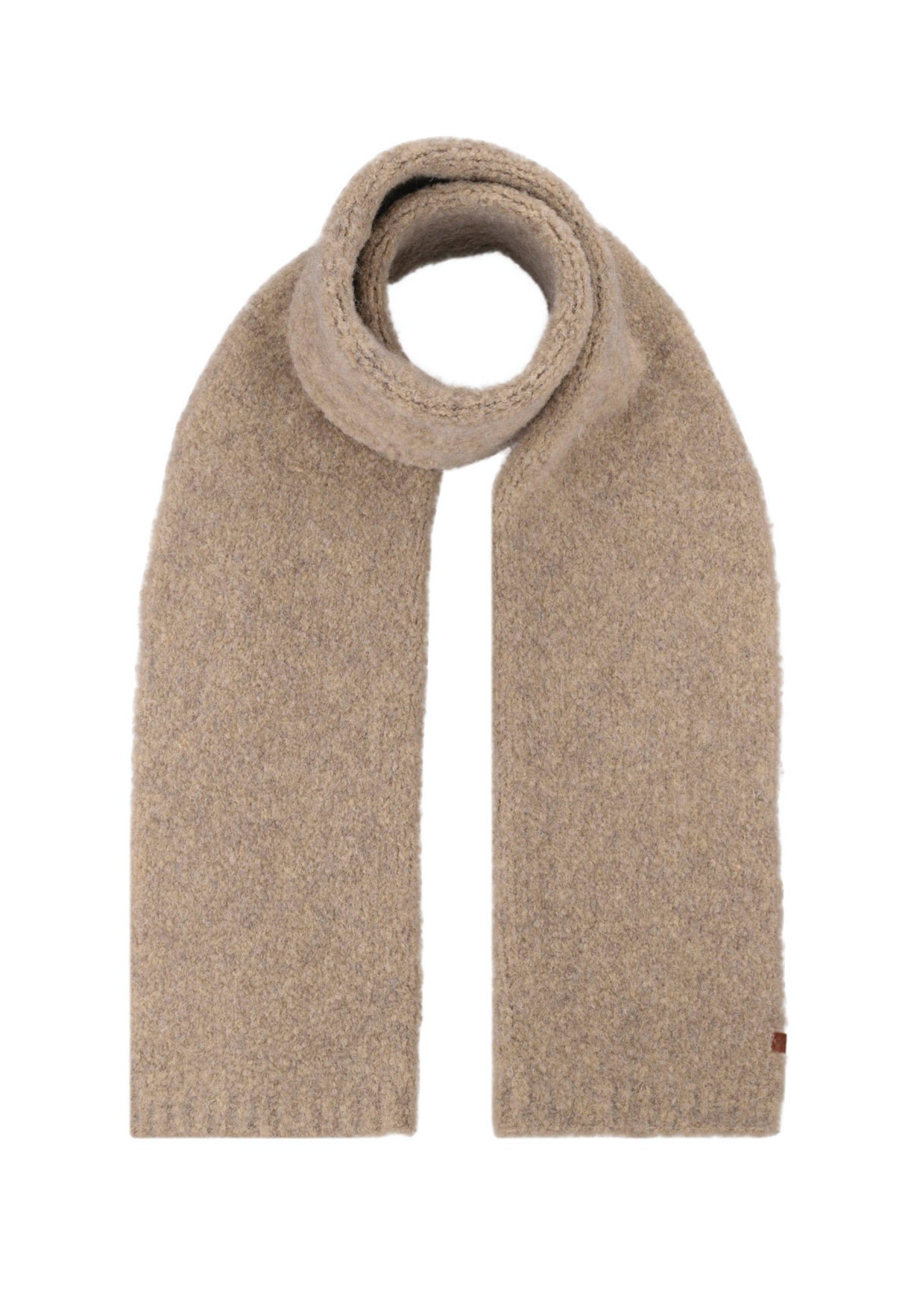 Boucle Wool Blend Scarf