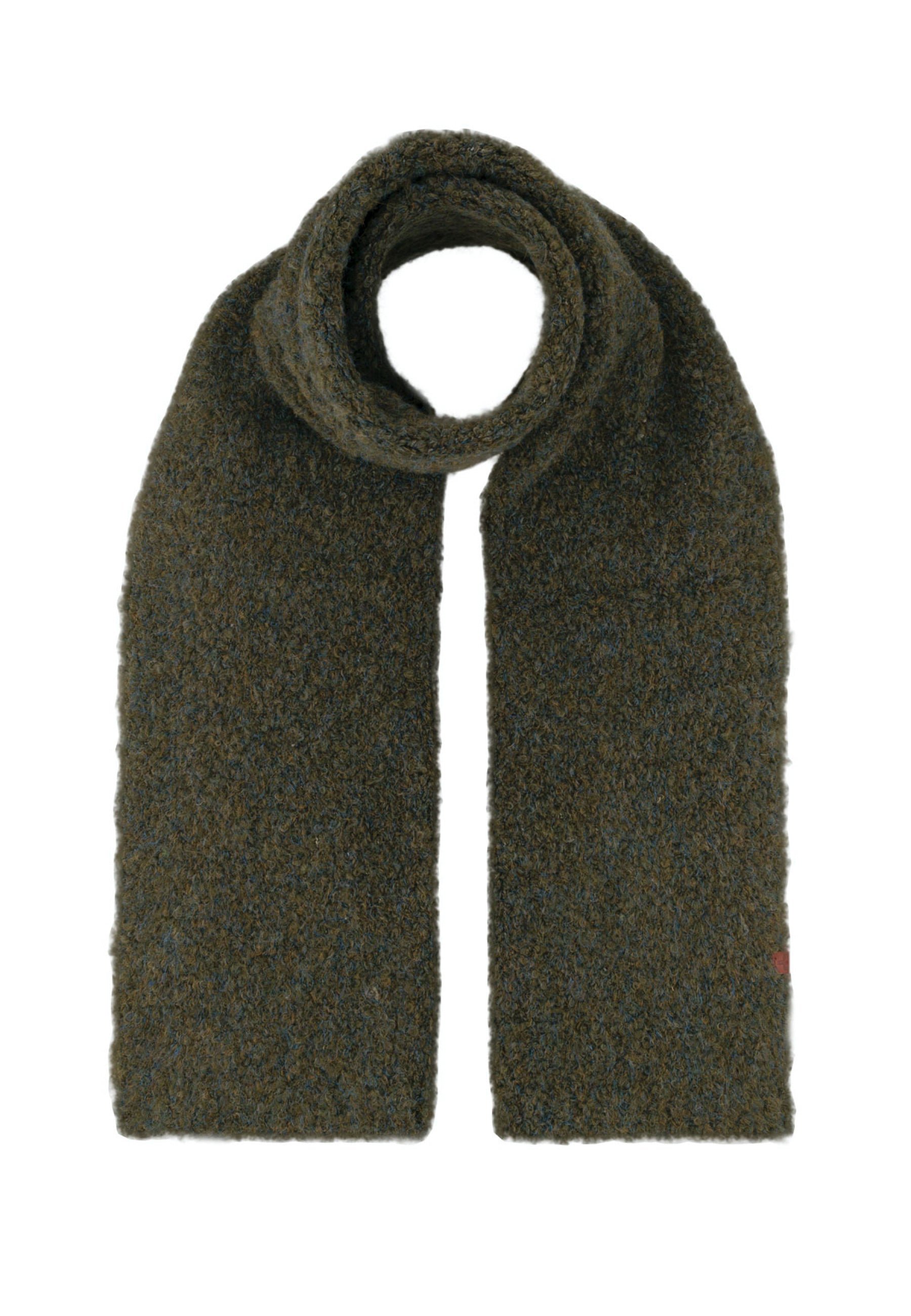 Boucle Wool Blend Scarf