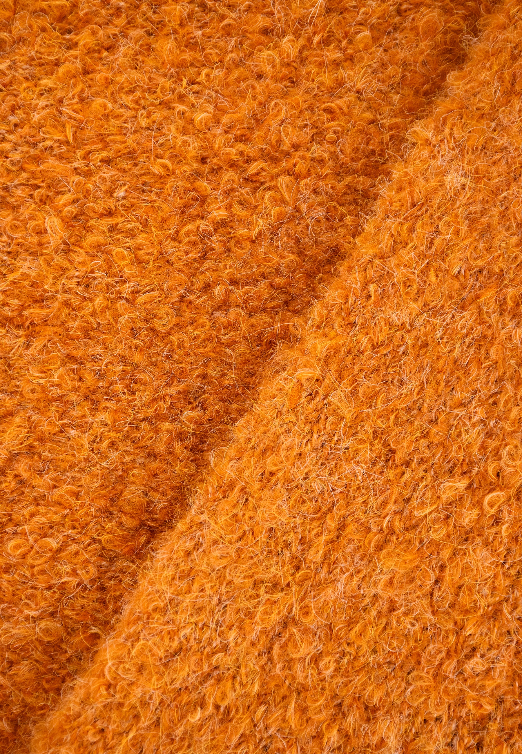 Boucle Wool Blend Scarf