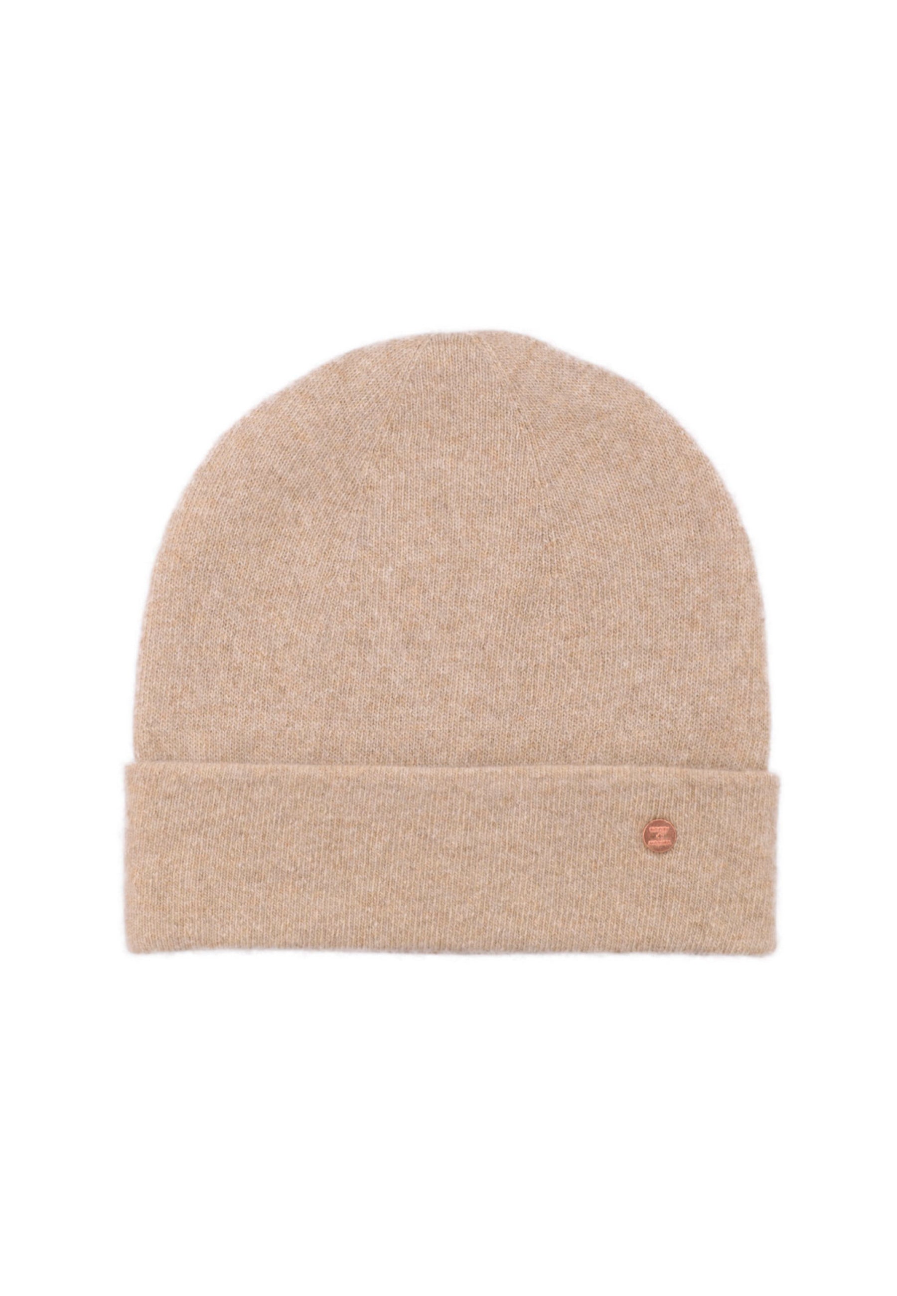 Cashmere Merino Turncuff Beanie
