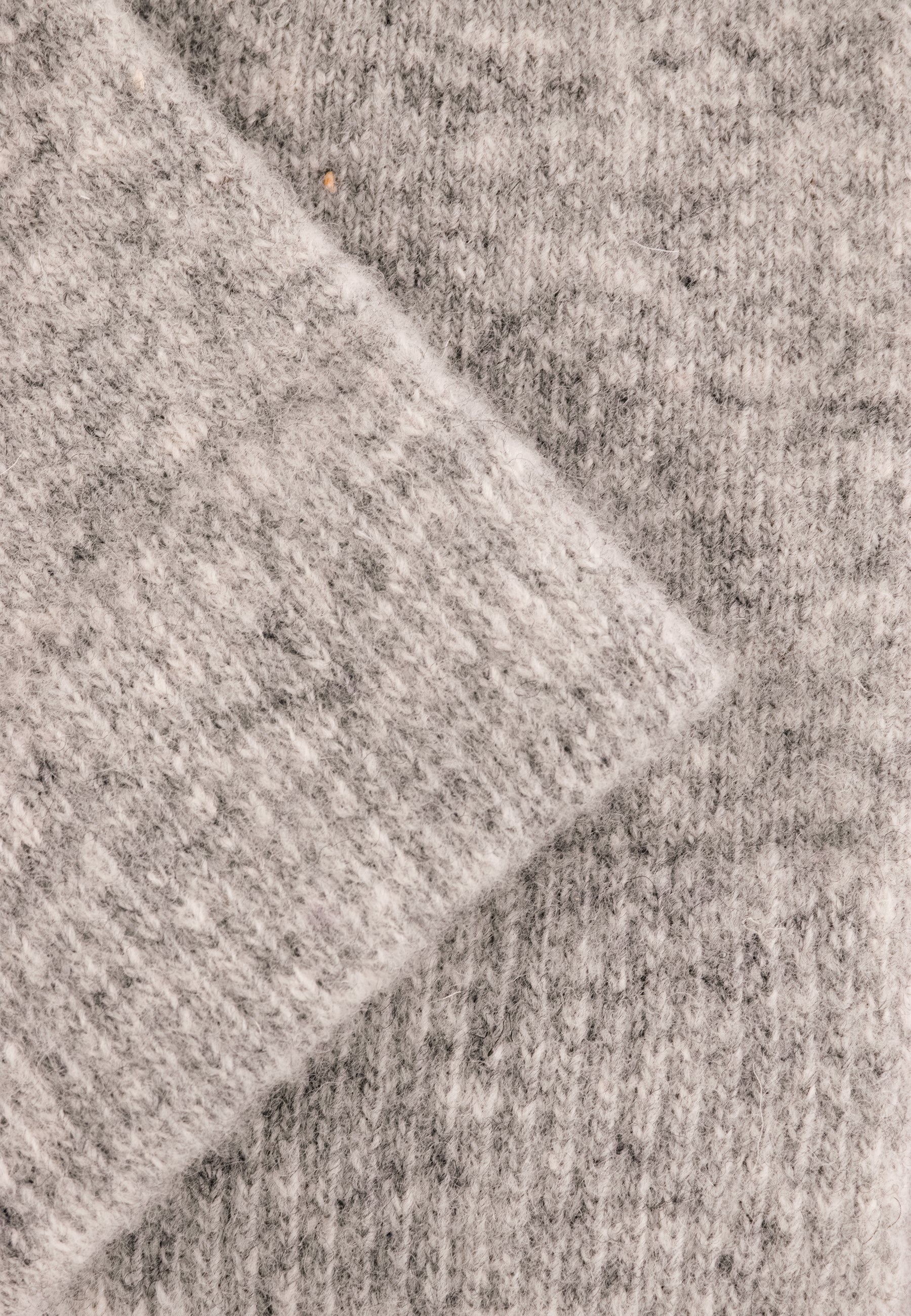 Soft Rib Merino-Cashmere Crew Socks