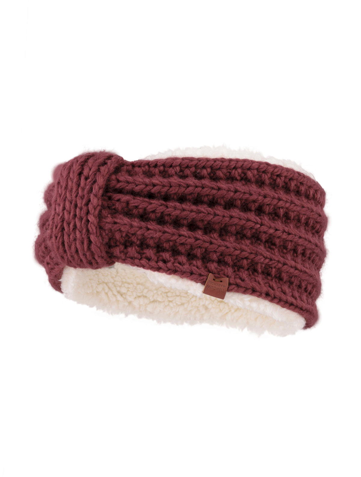 Chunky Soft Cable Knit Lined Headband