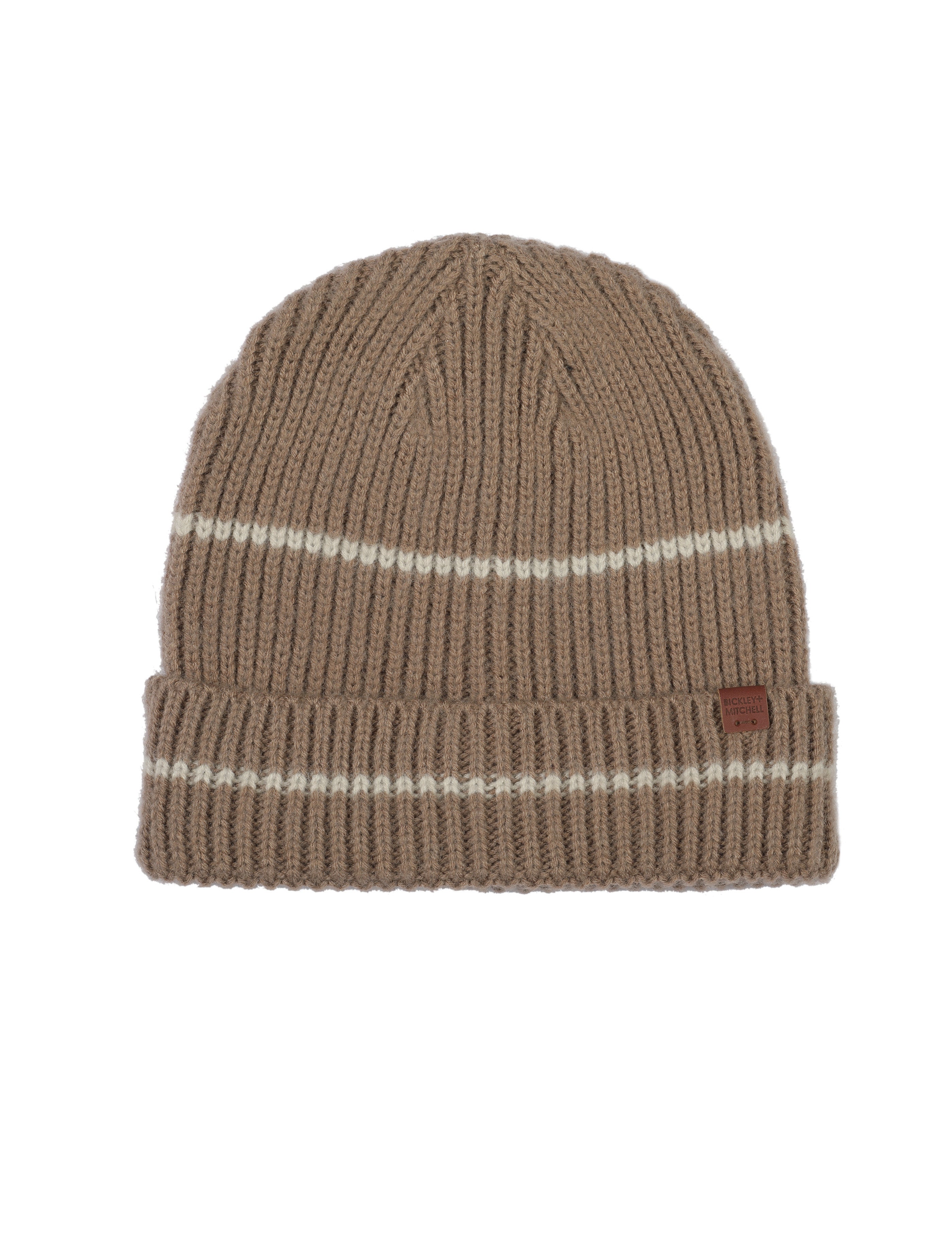 Fine Stripe Rib Beanie