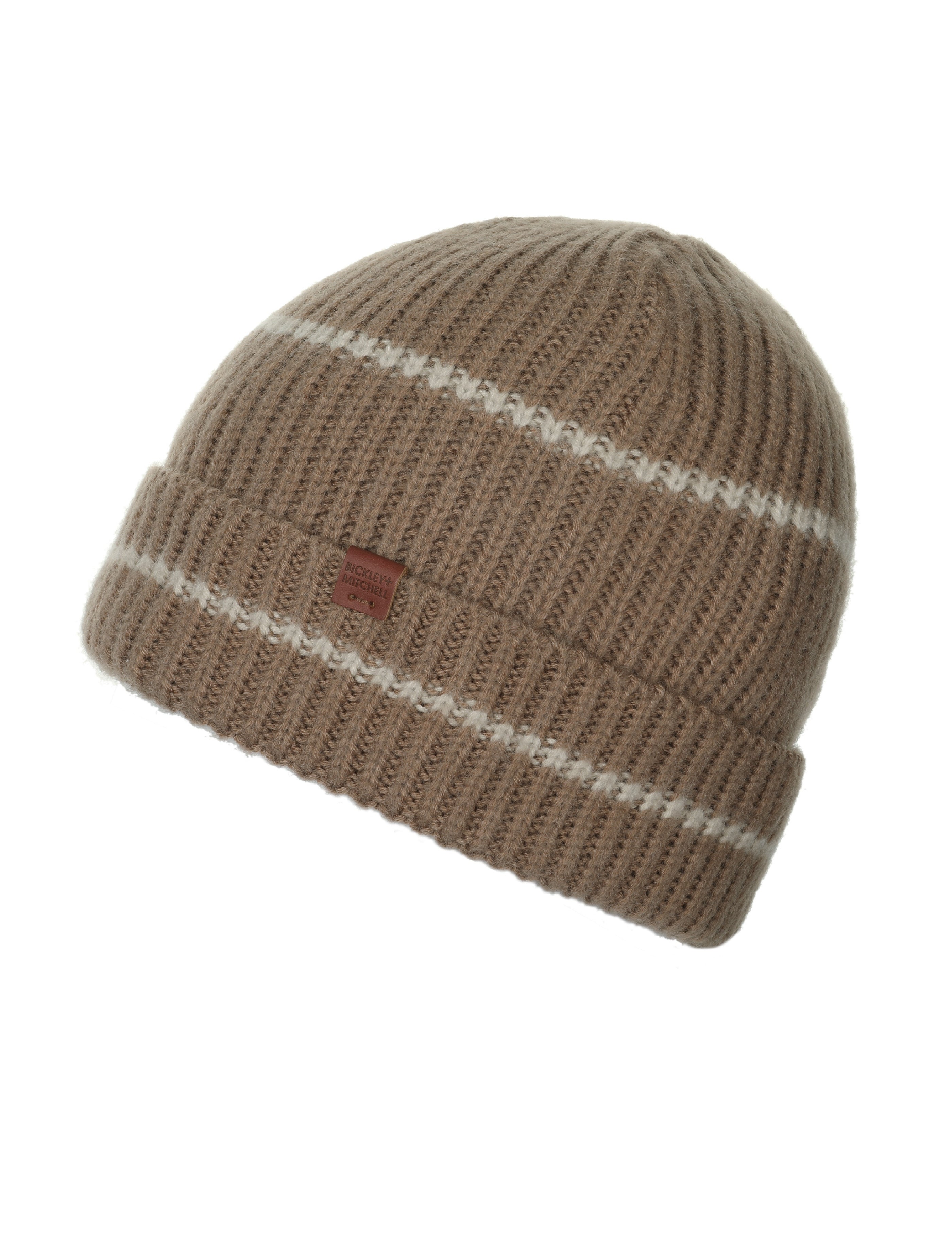 Fine Stripe Rib Beanie