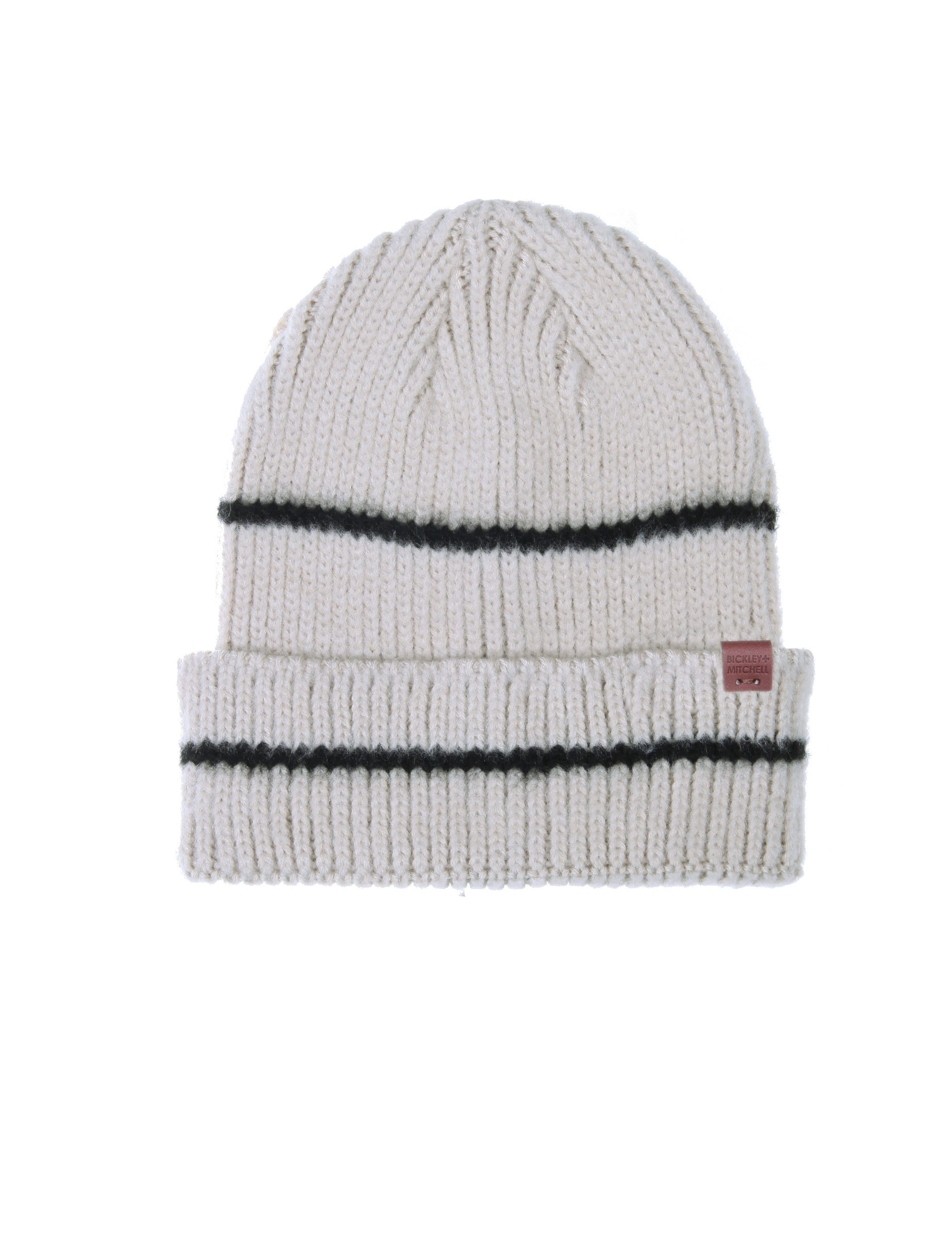 Fine Stripe Rib Beanie