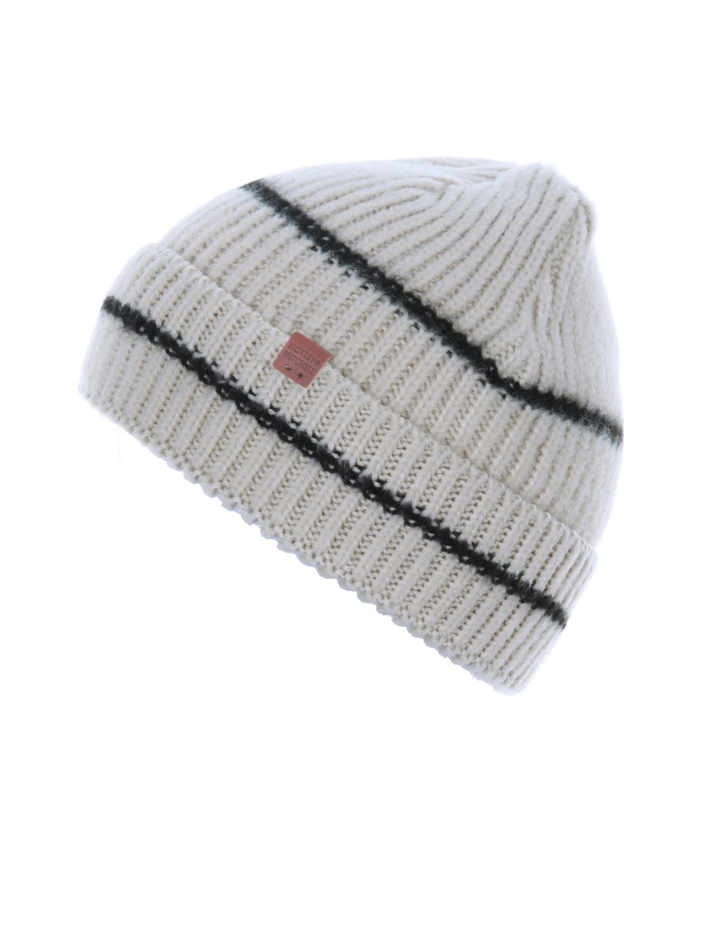 Fine Stripe Rib Beanie