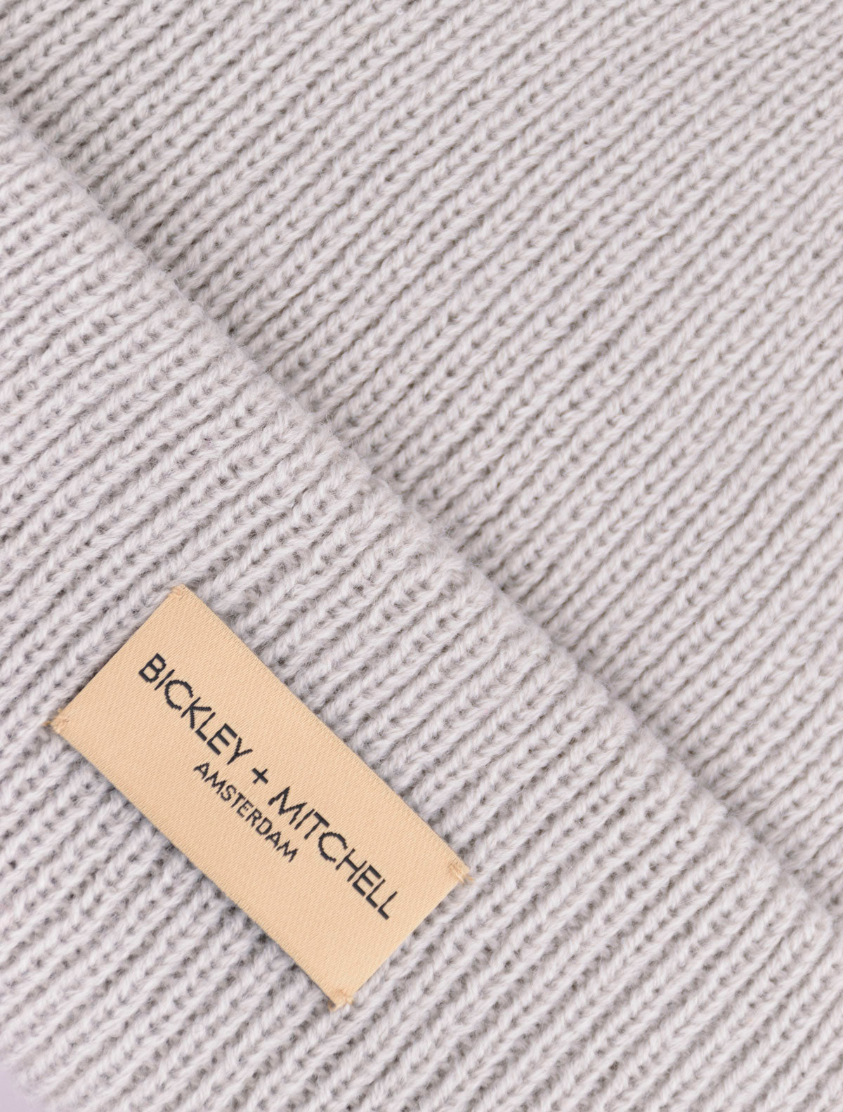 Unicolored Rib-Knit Beanie