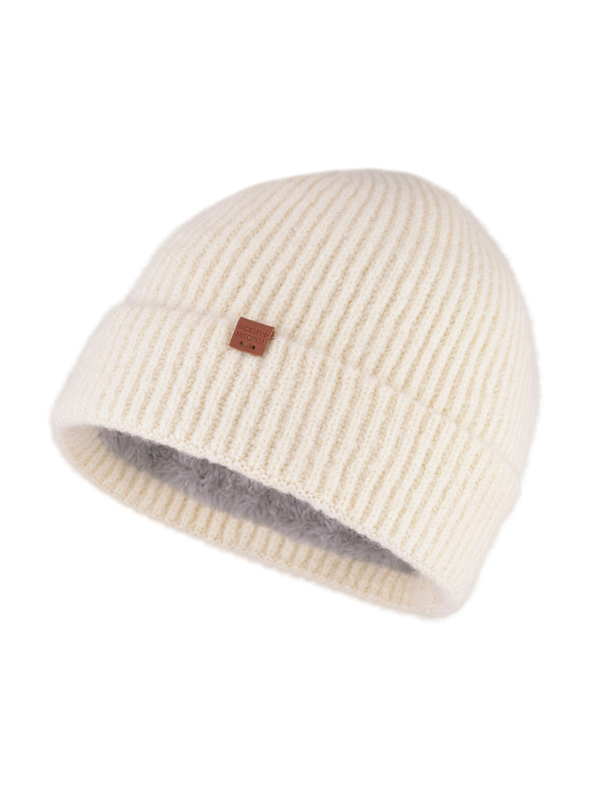 Soft Rib Fake Fur Beanie
