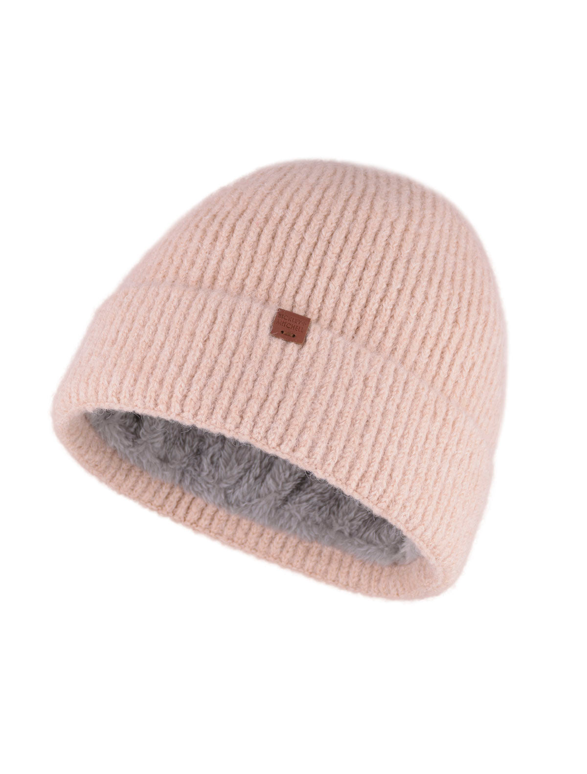 Soft Rib Fake Fur Beanie
