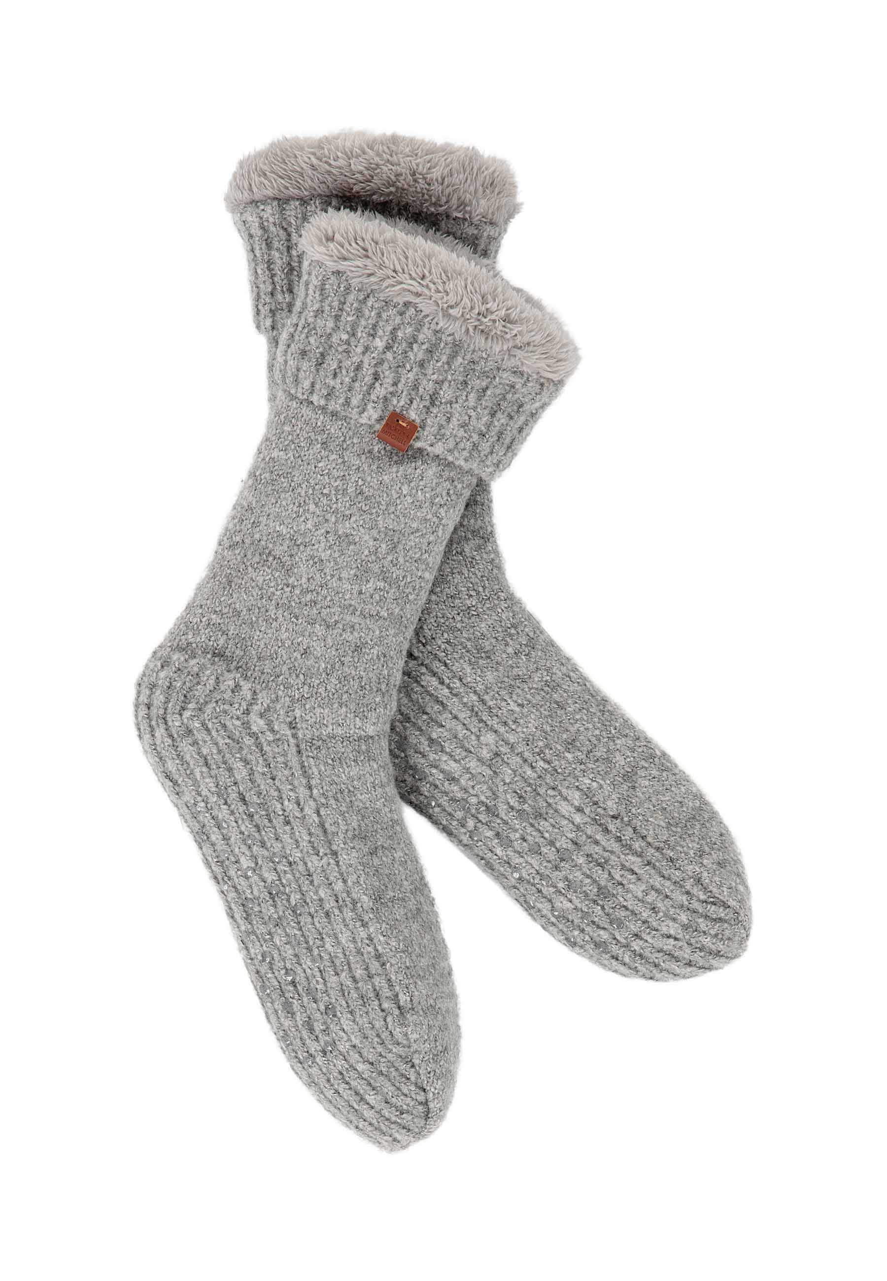 Soft Rib Slipper Socks