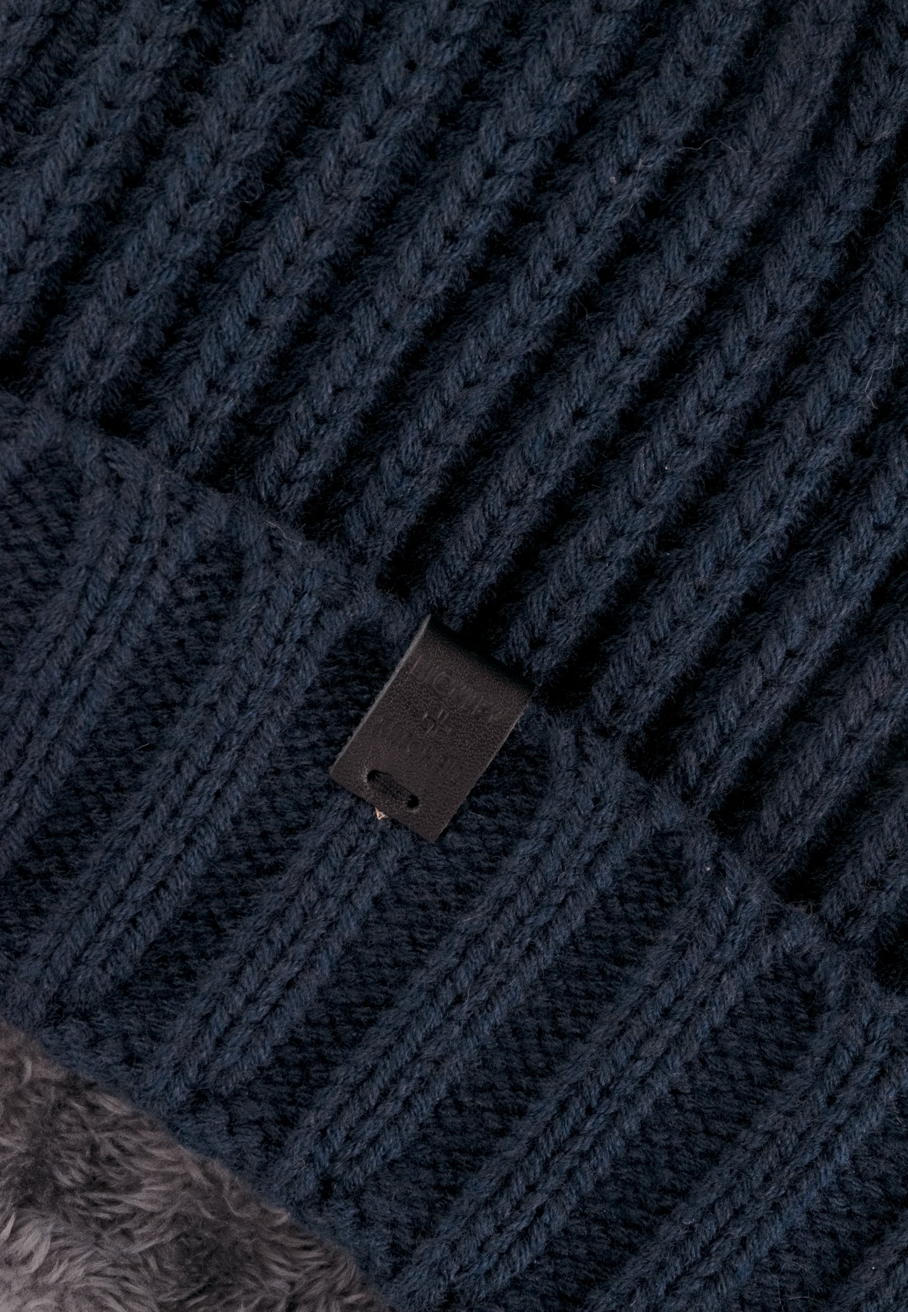 Two Tone Lined Beanie