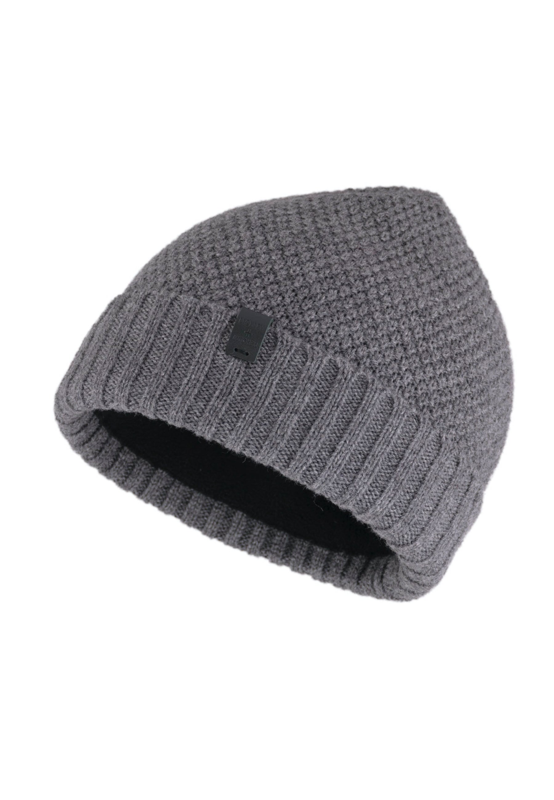 Classic Moss Beanie with Fleece Lining