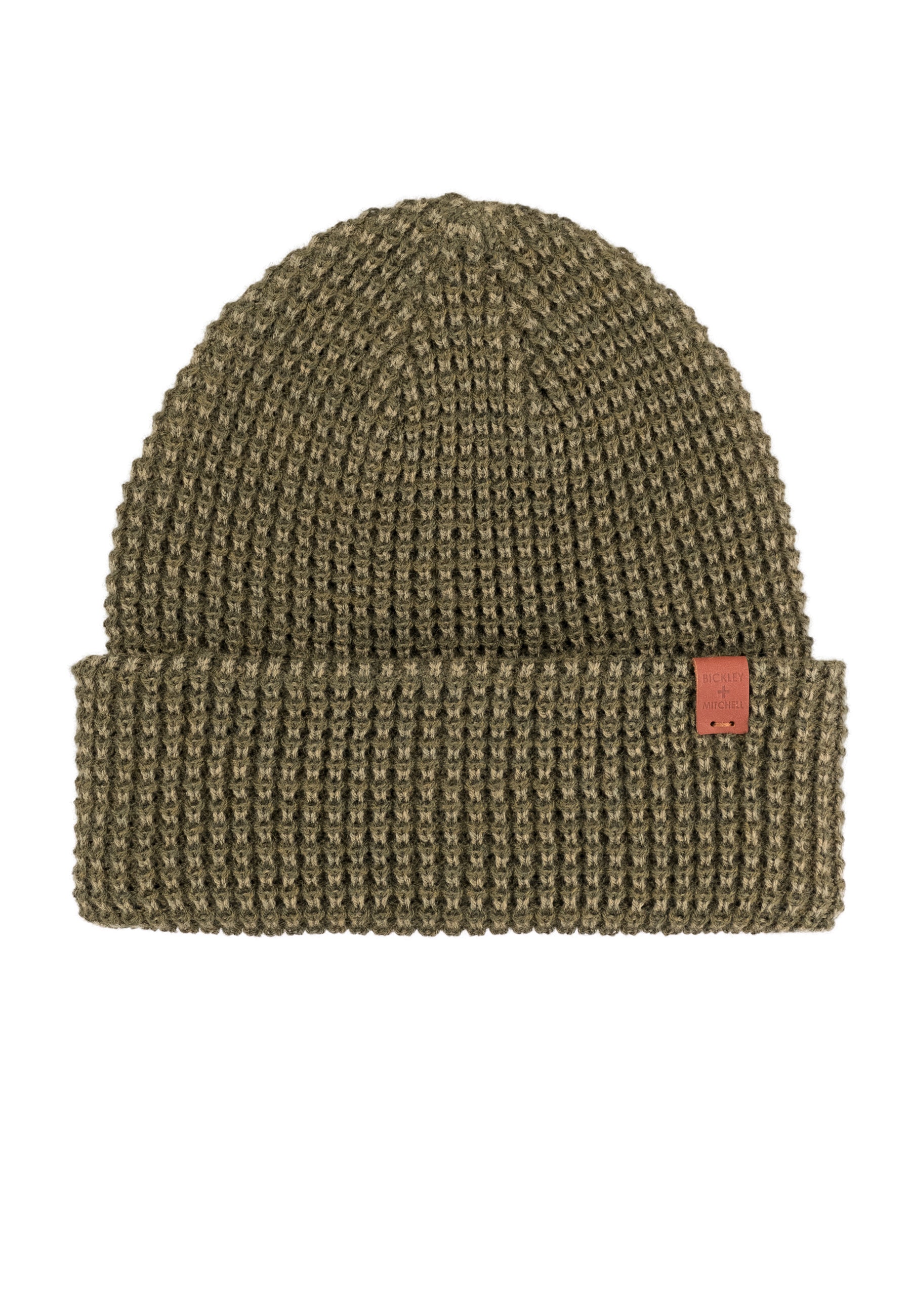 Striped Waffle Beanie