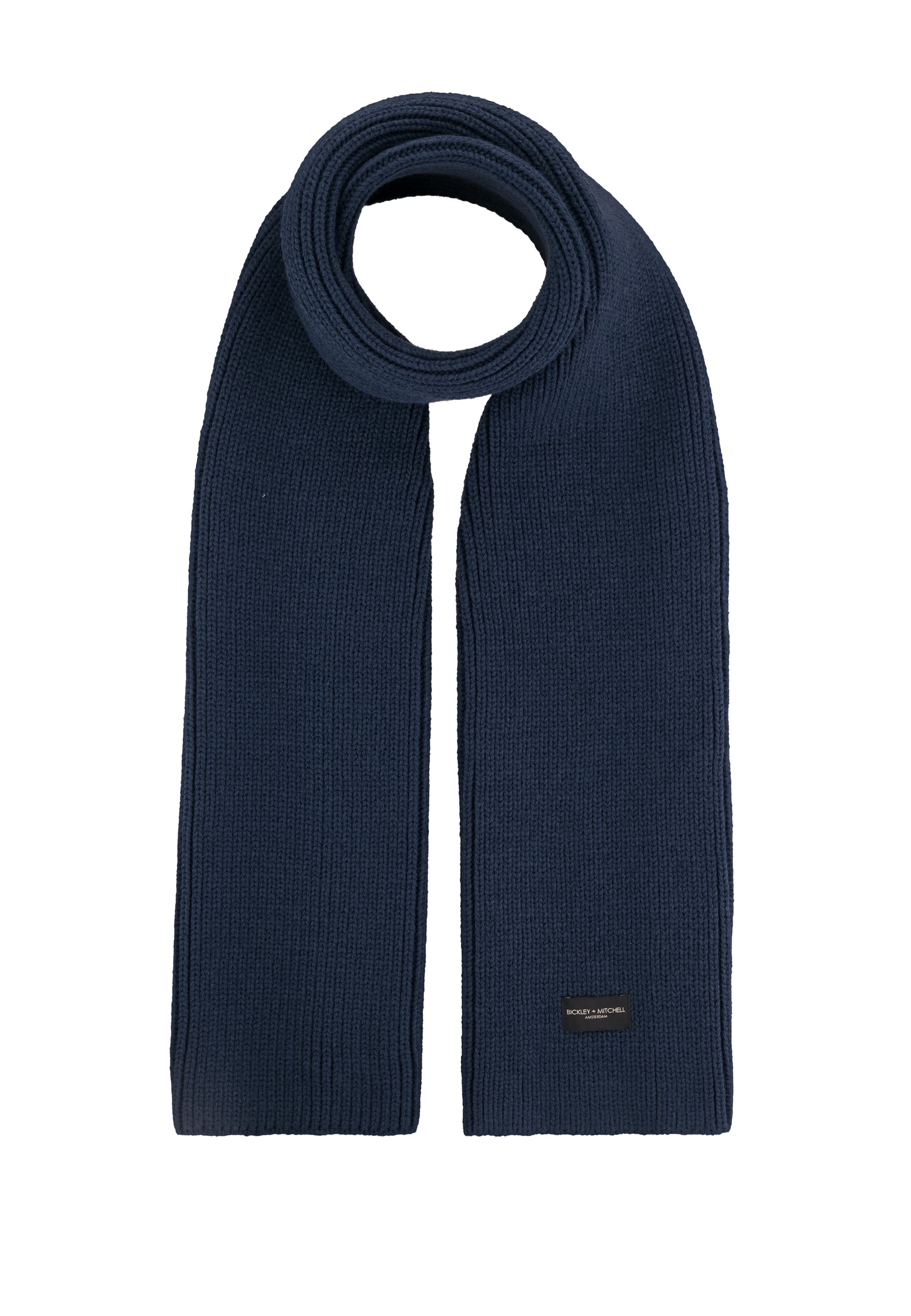 Chunky Rib Knit Scarf