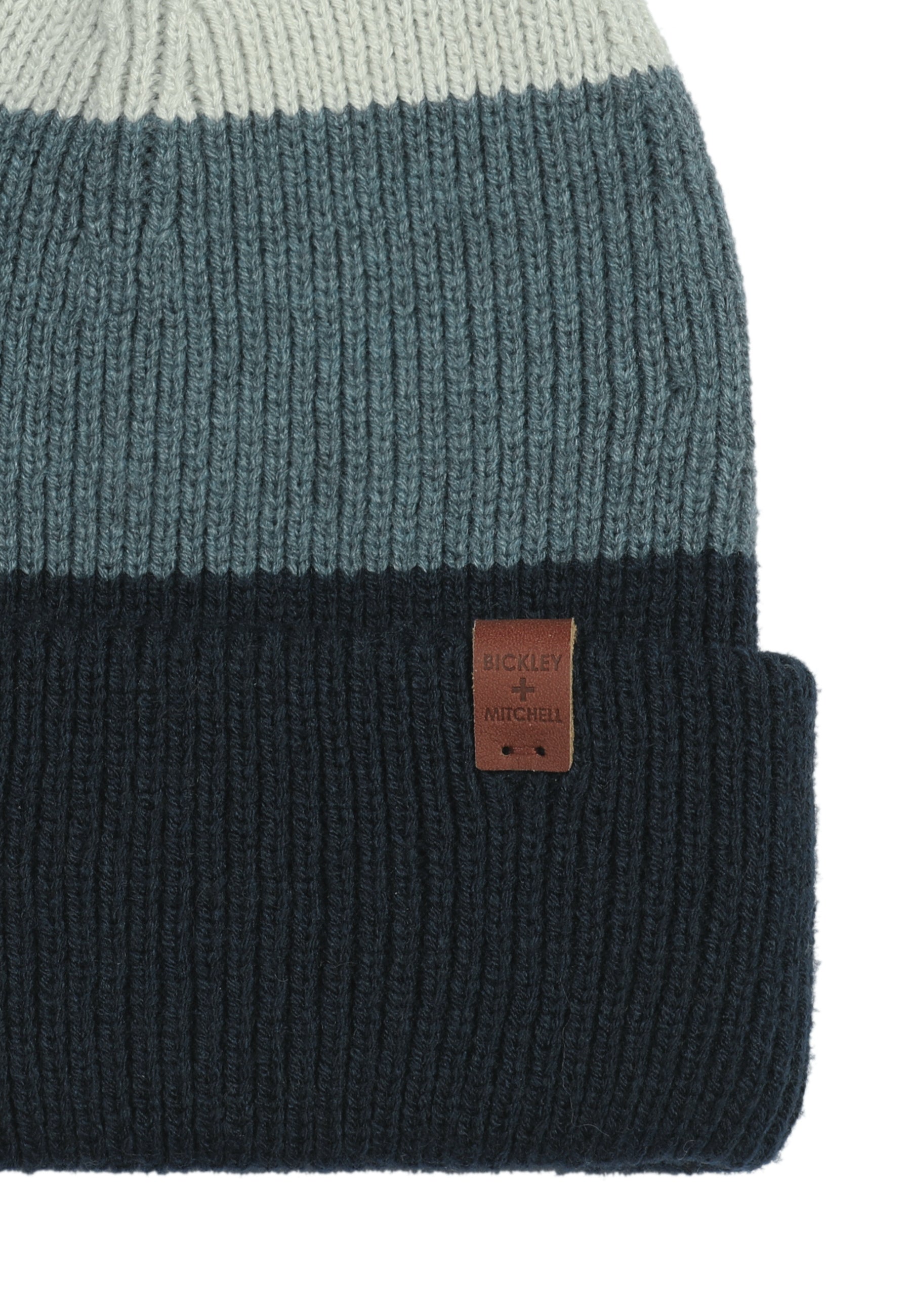 Tricolour Stripe Beanie