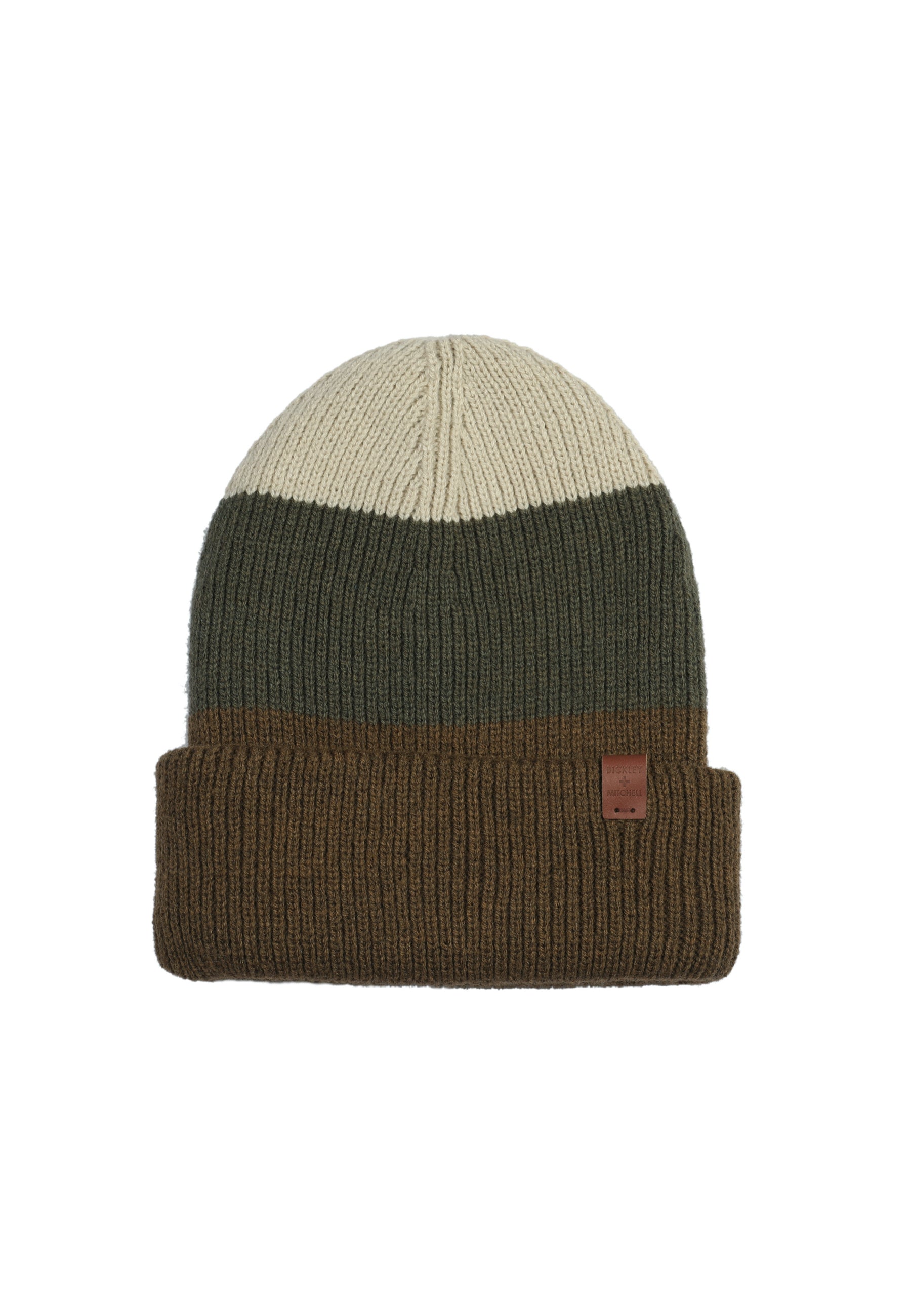 Tricolour Stripe Beanie