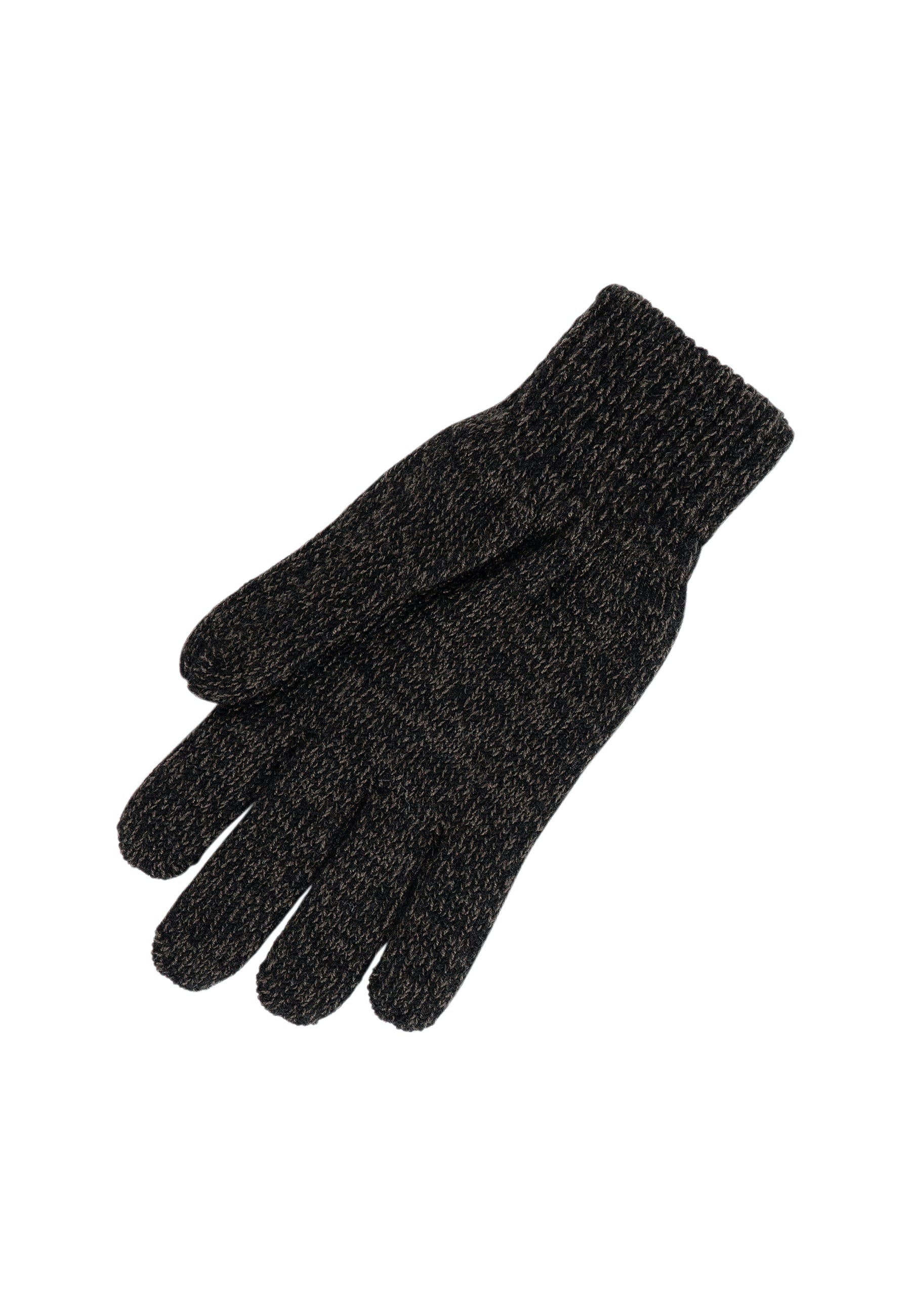 Classic Melange Wool Blend Gloves