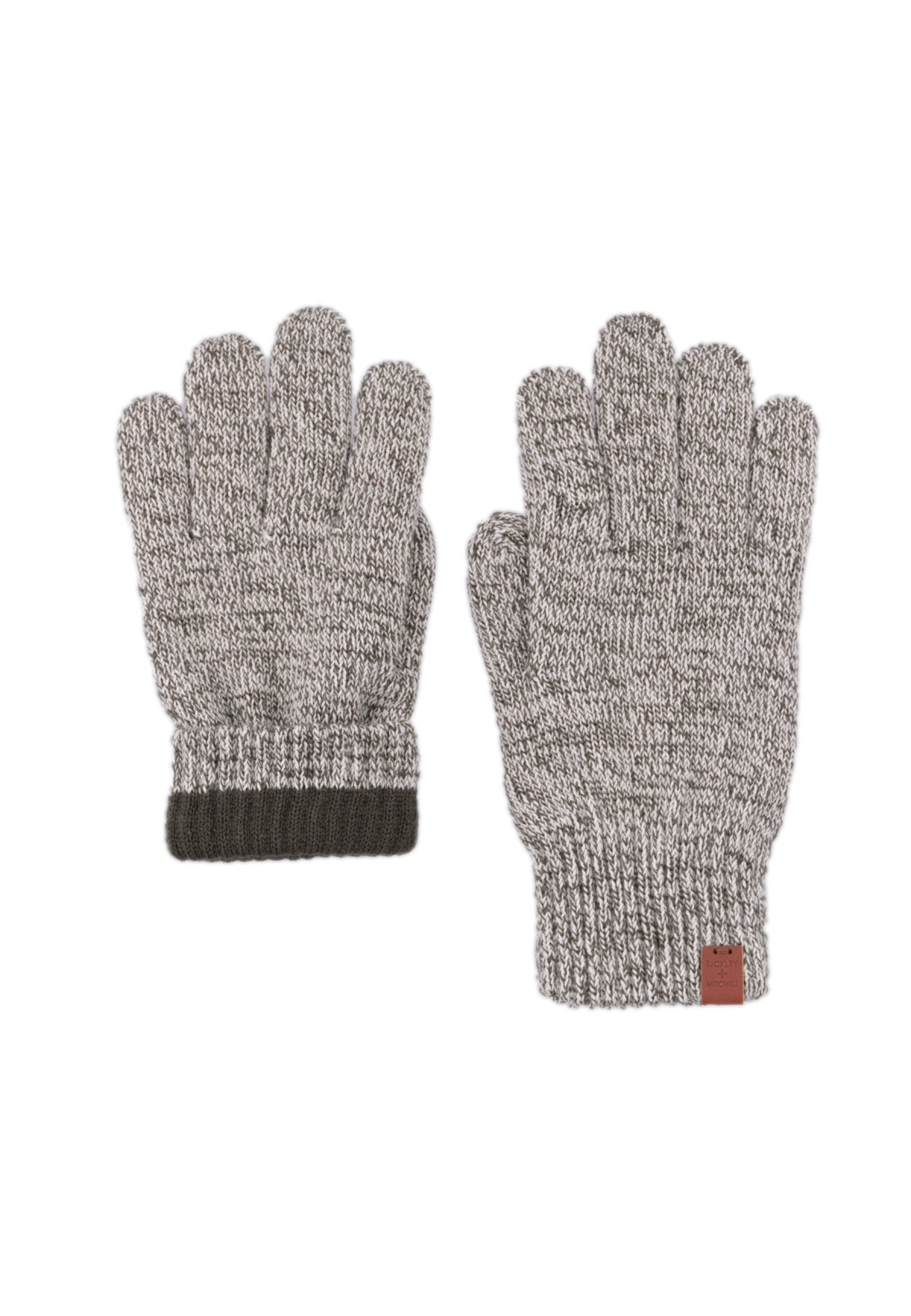 Classic Melange Wool Blend Gloves