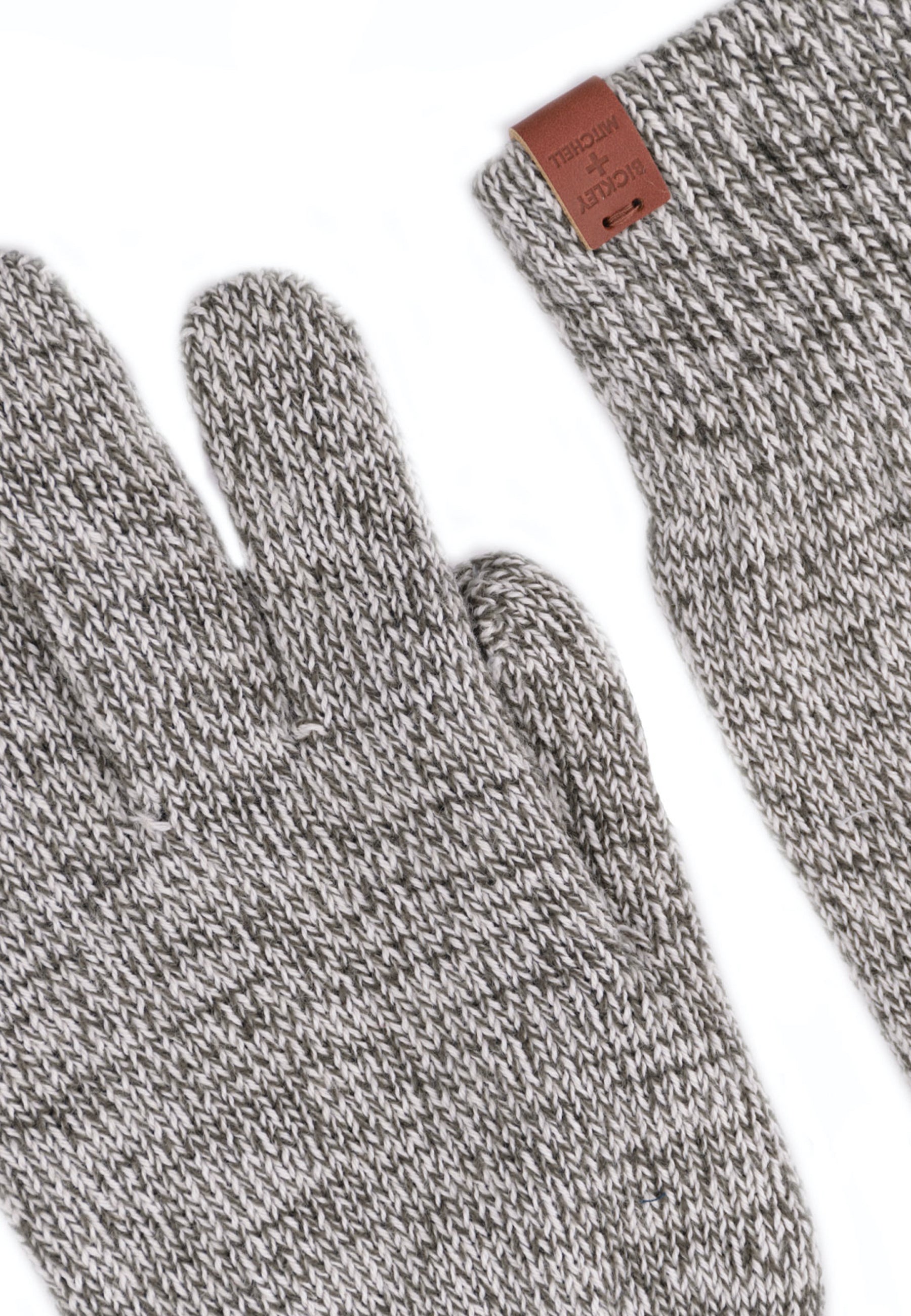 Classic Melange Wool Blend Gloves