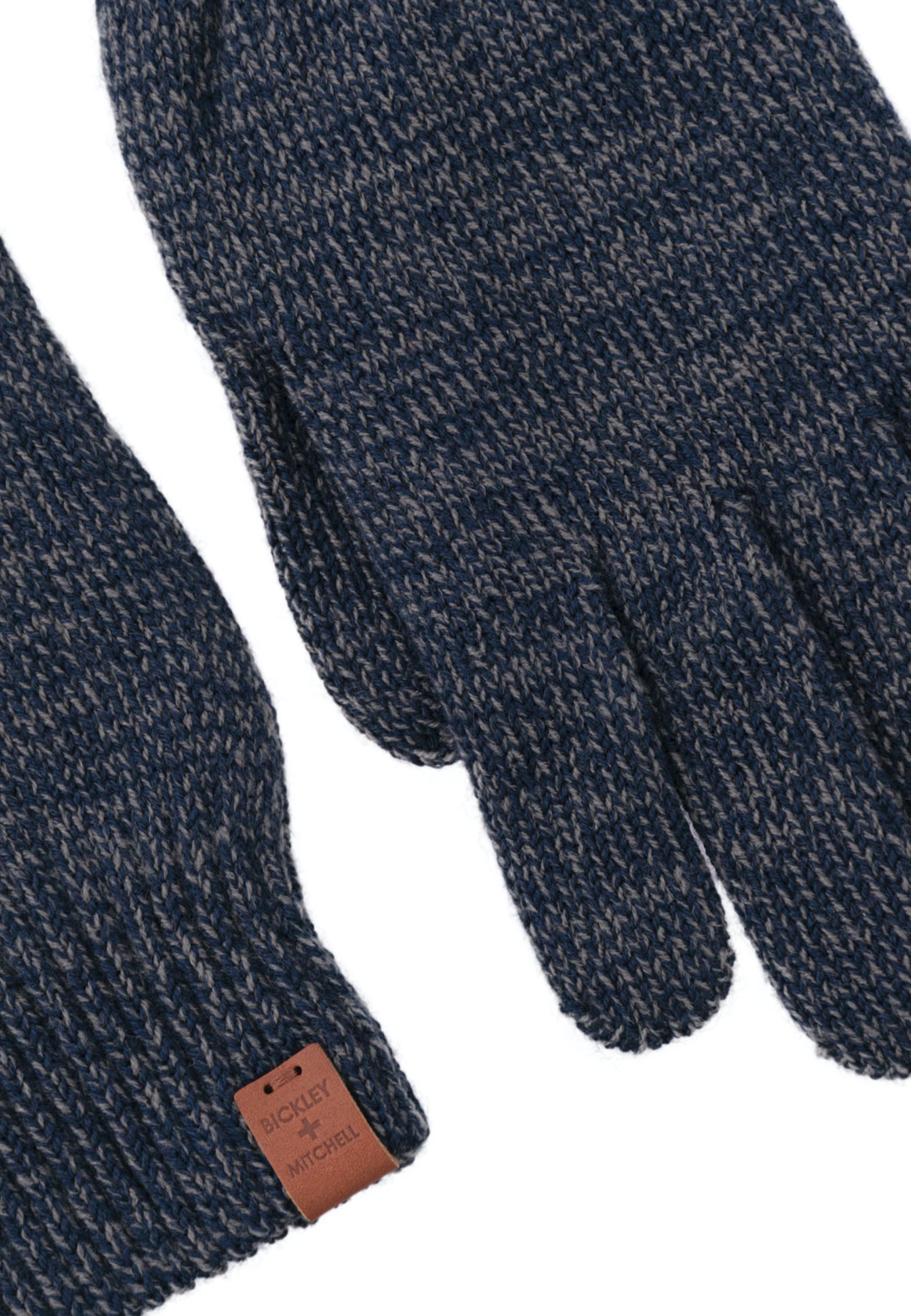 Classic Melange Wool Blend Gloves