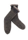 Melange Wool Blend Lined Slipper Socks