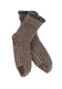 Wool Blend Waffle Fleck Slipper Socks