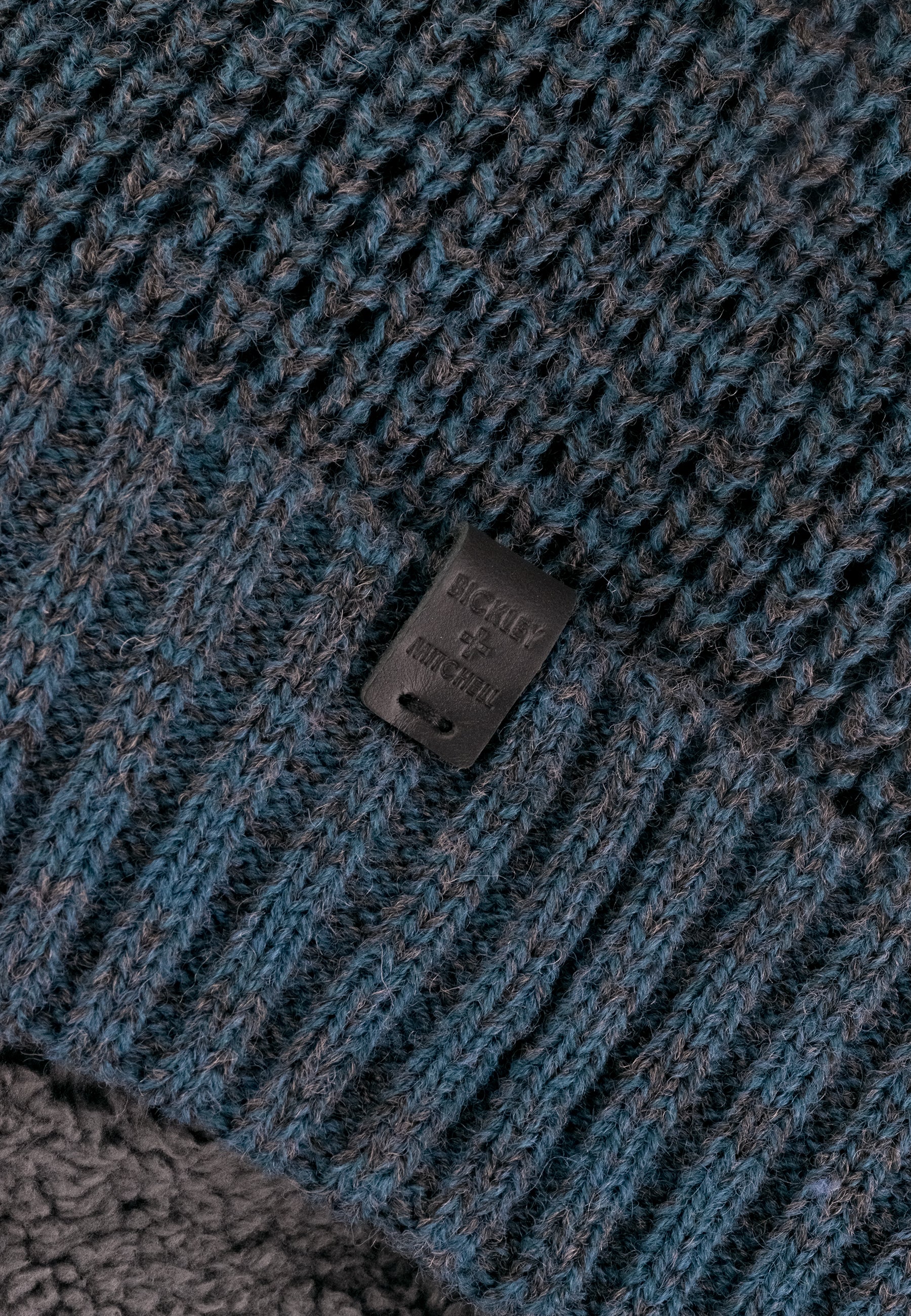 Wool Waffle Teddy Beanie