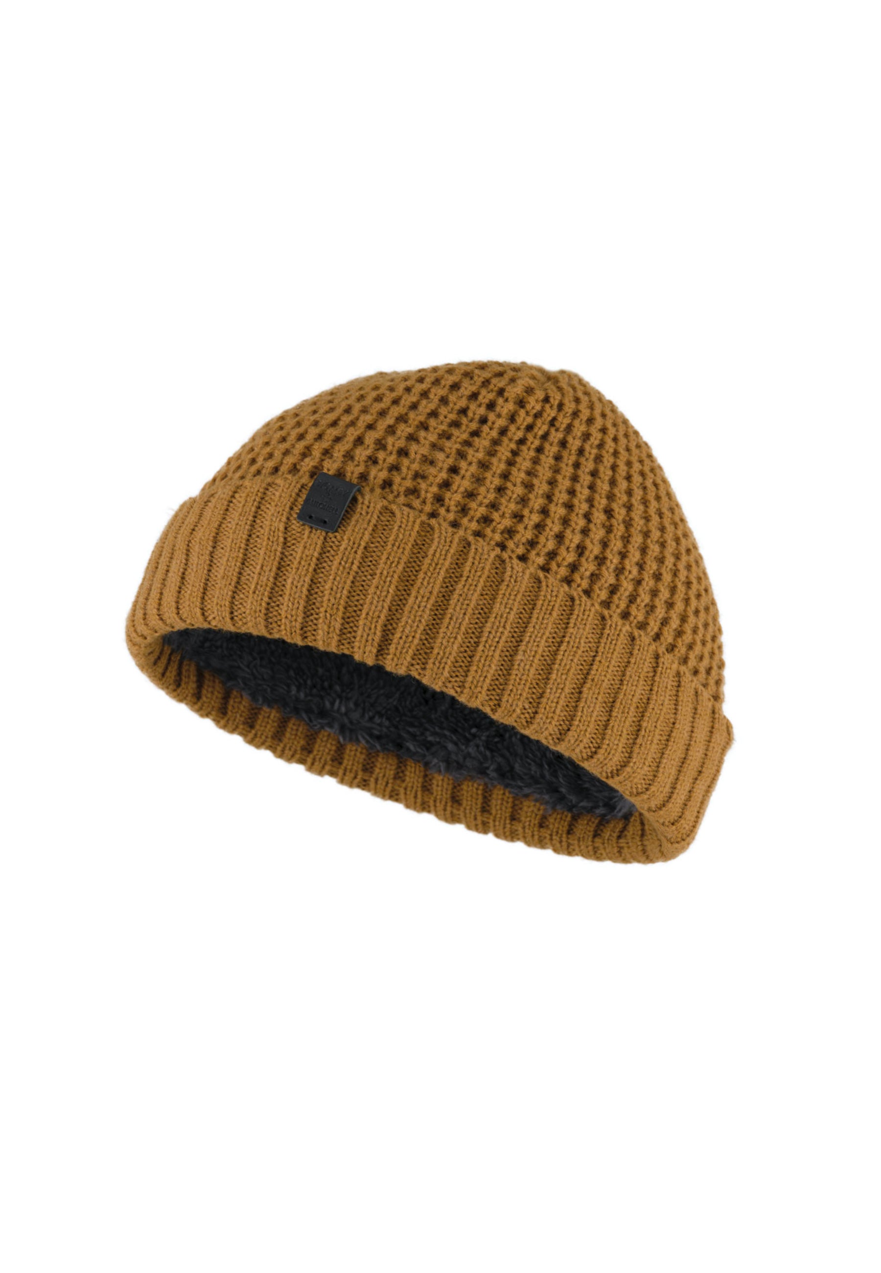 Wool Waffle Teddy Beanie