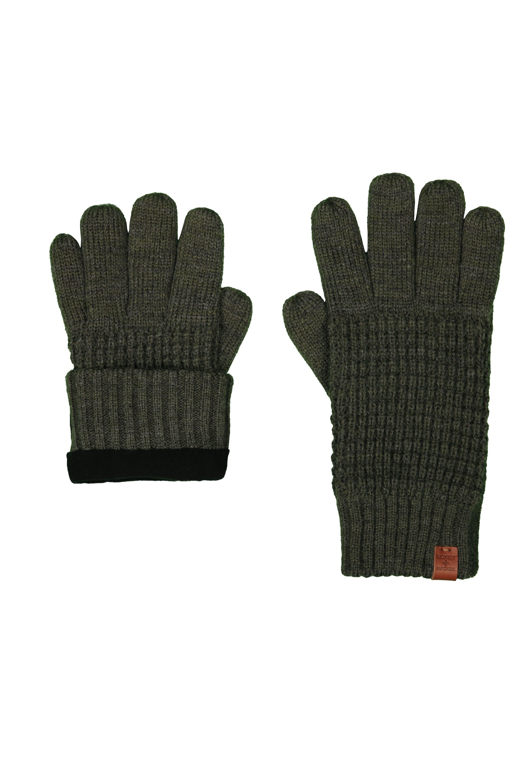 Wool Waffle Fleece Gloves