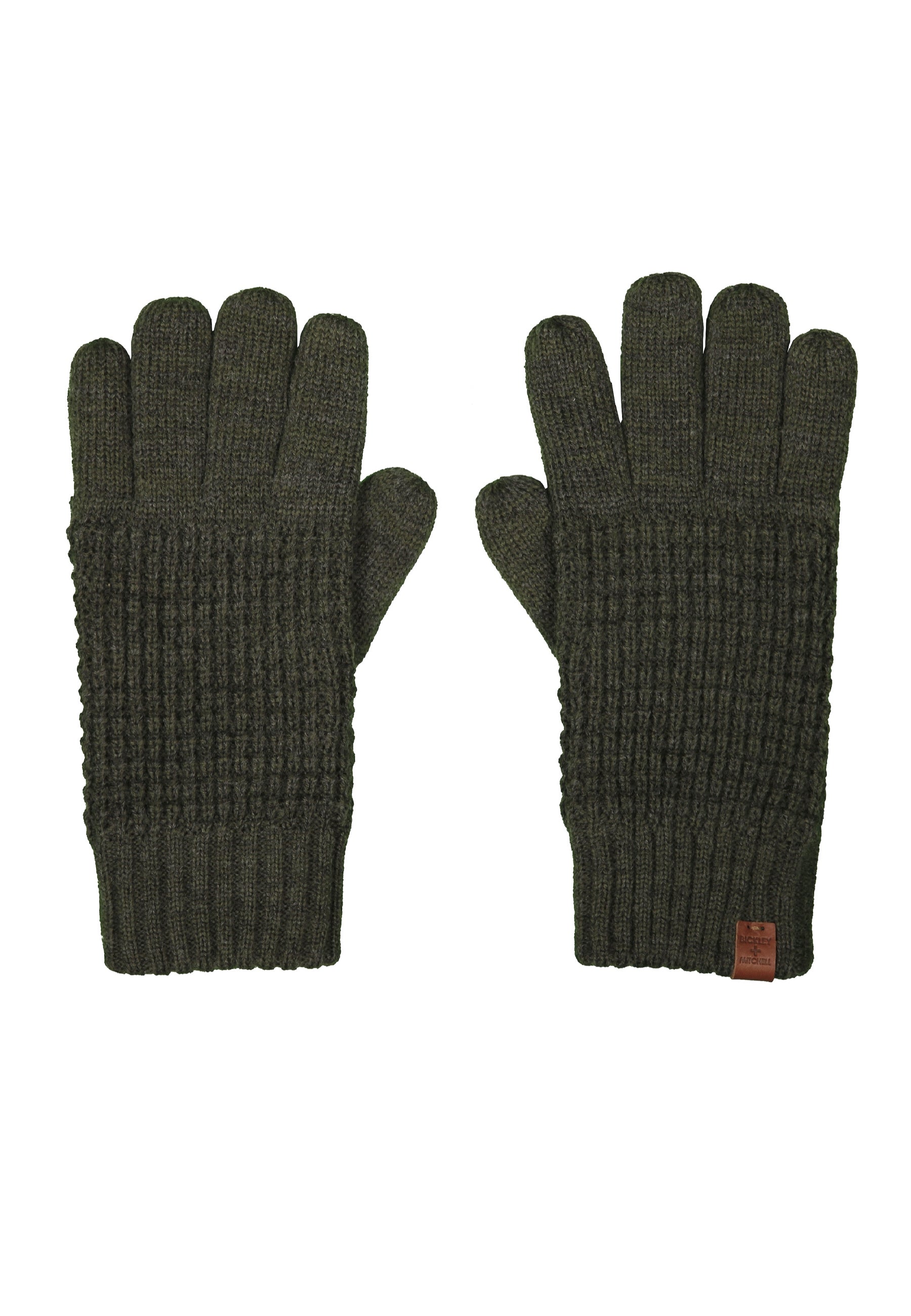 Wool Waffle Fleece Gloves