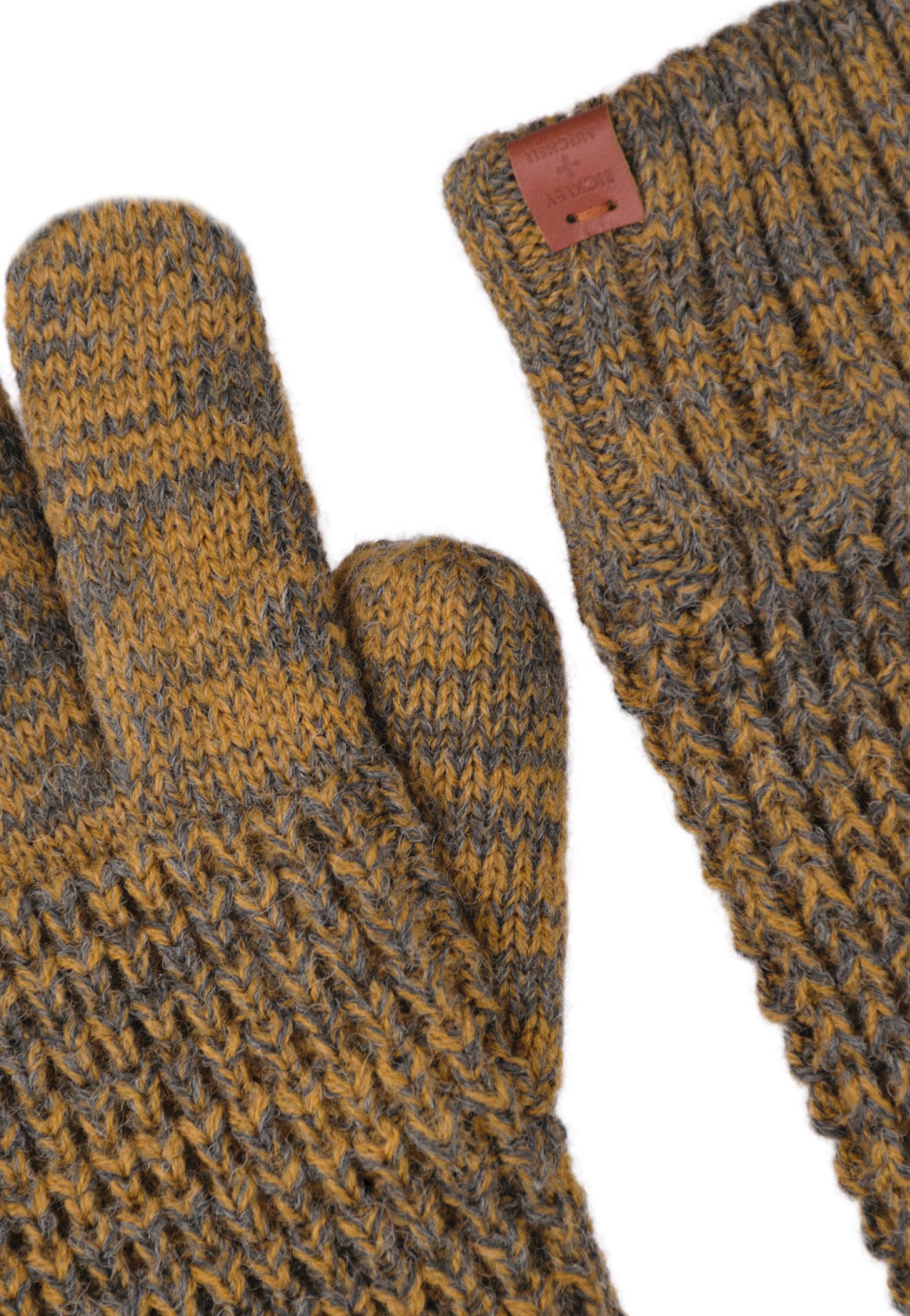 Wool Waffle Fleece Gloves