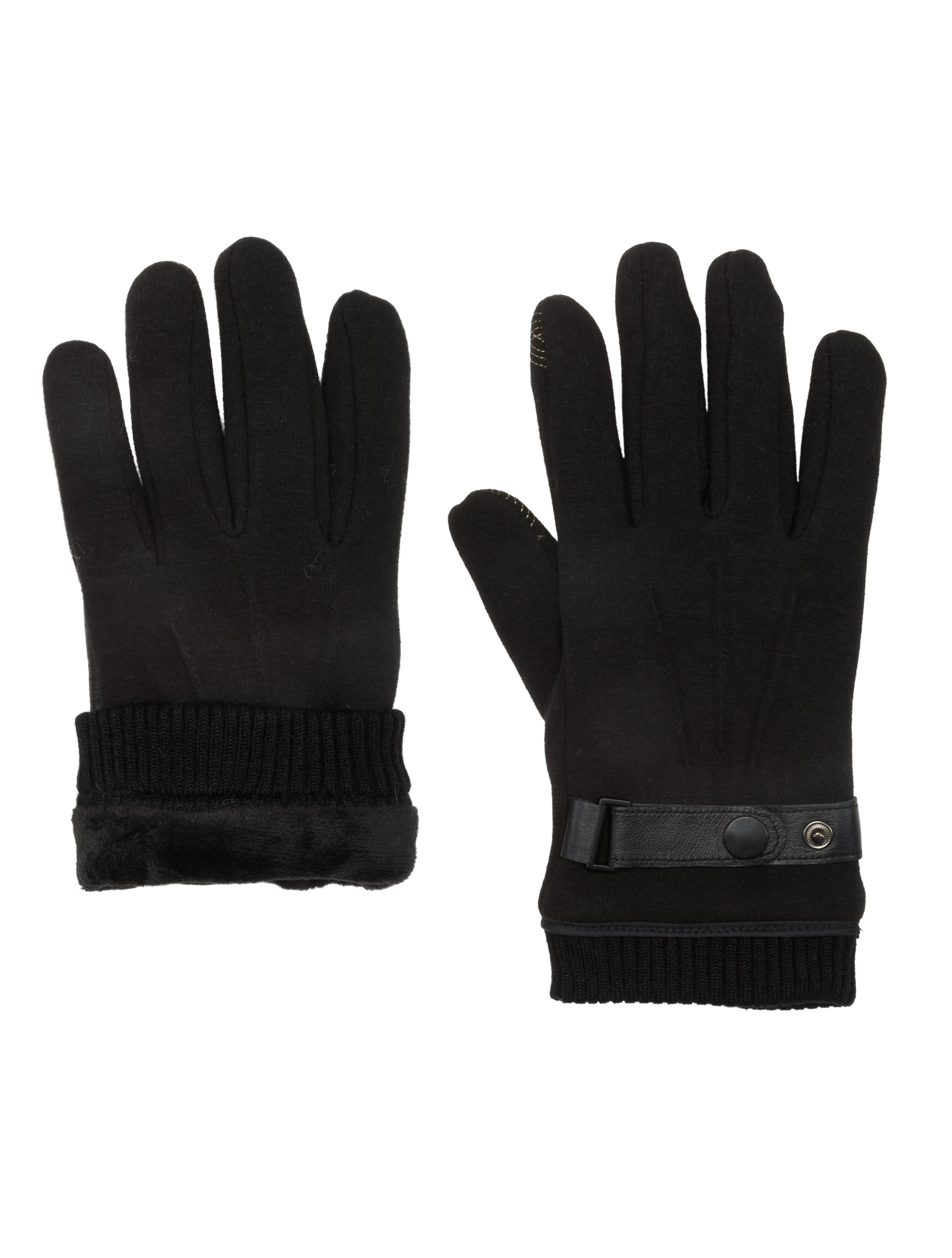 Classic Leather Jersey Gloves