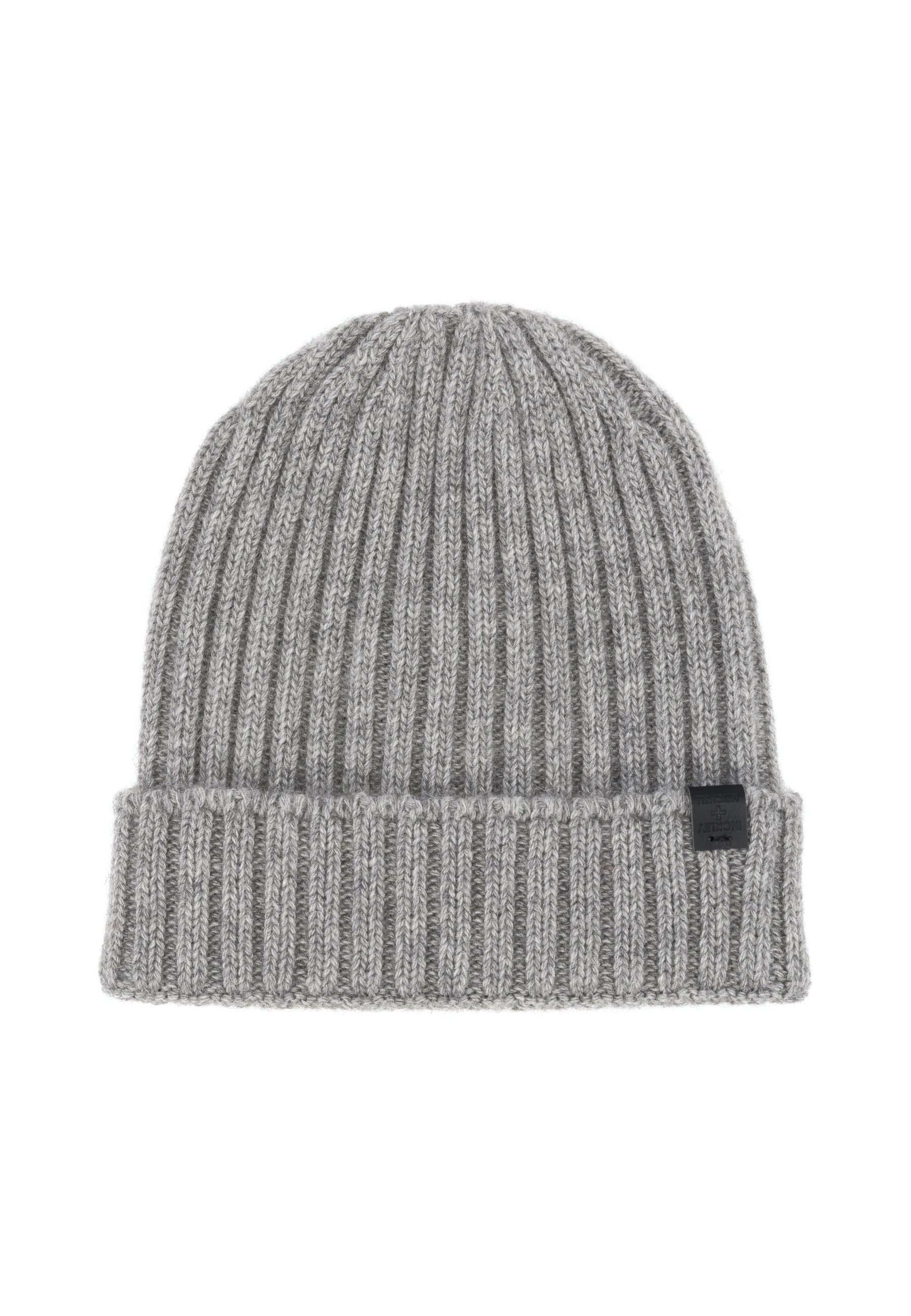 Lambswool Mens Rib Beanie