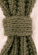 Cable Knit Headband with Teddy Lining