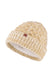 Cable-Knit Fleece Lined Melange Beanie