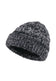 Cable-Knit Fleece Lined Melange Beanie