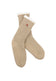 Cozy Waffle Knit Teddy Lined Slipper Socks