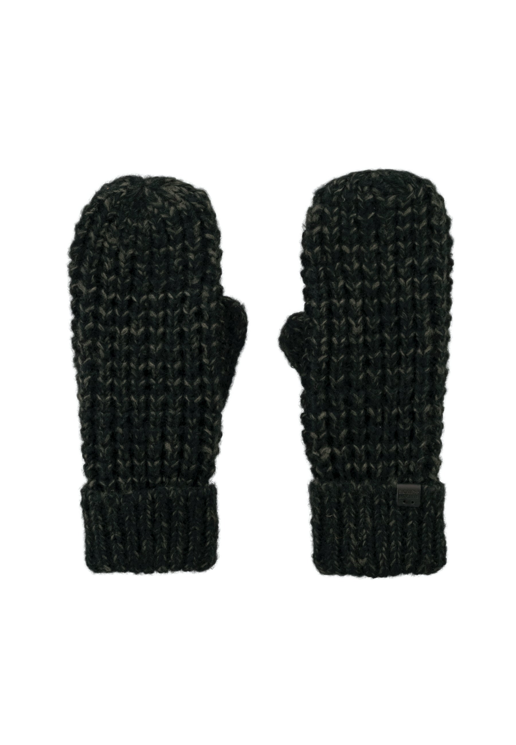 Chunky Waffle Knit Fleece Lined Mittens
