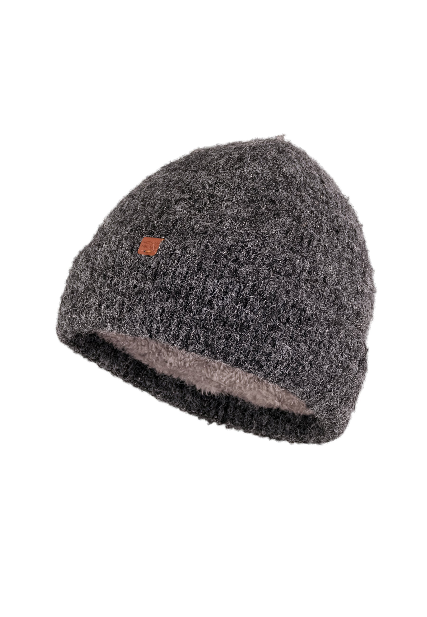 Soft Rib Knit Lined Beanie