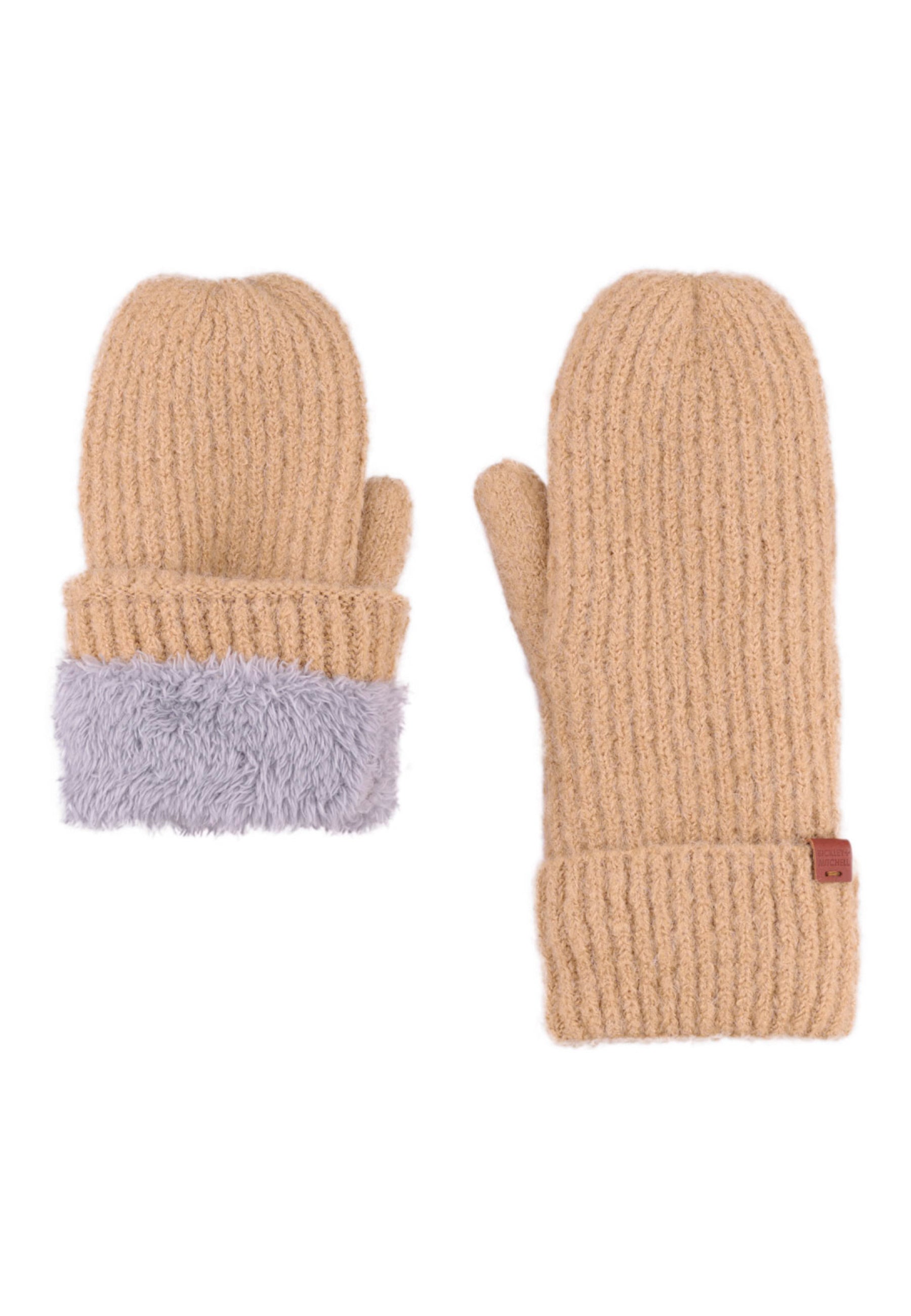 Soft Rib Lined Mittens