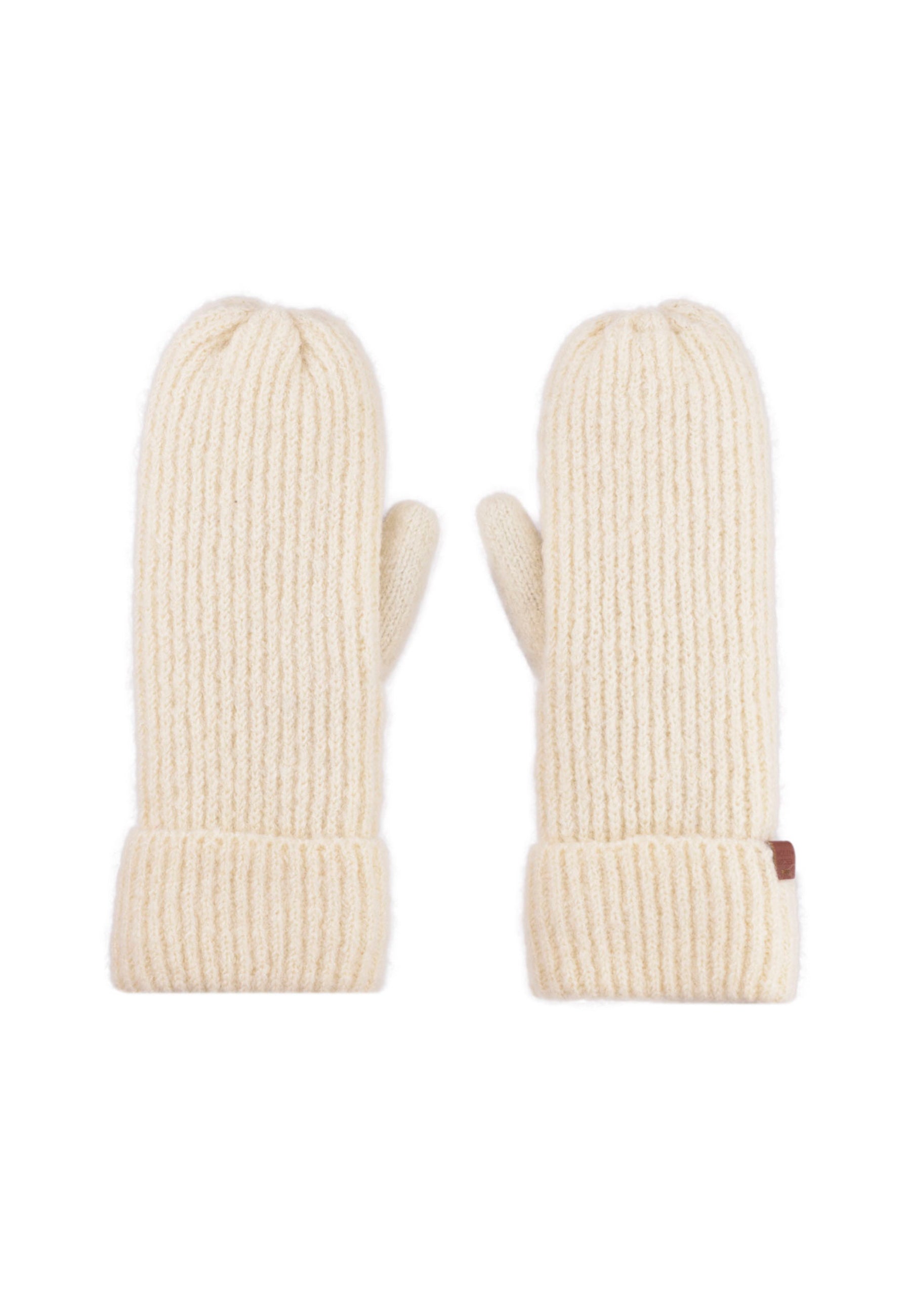 Soft Rib Lined Mittens