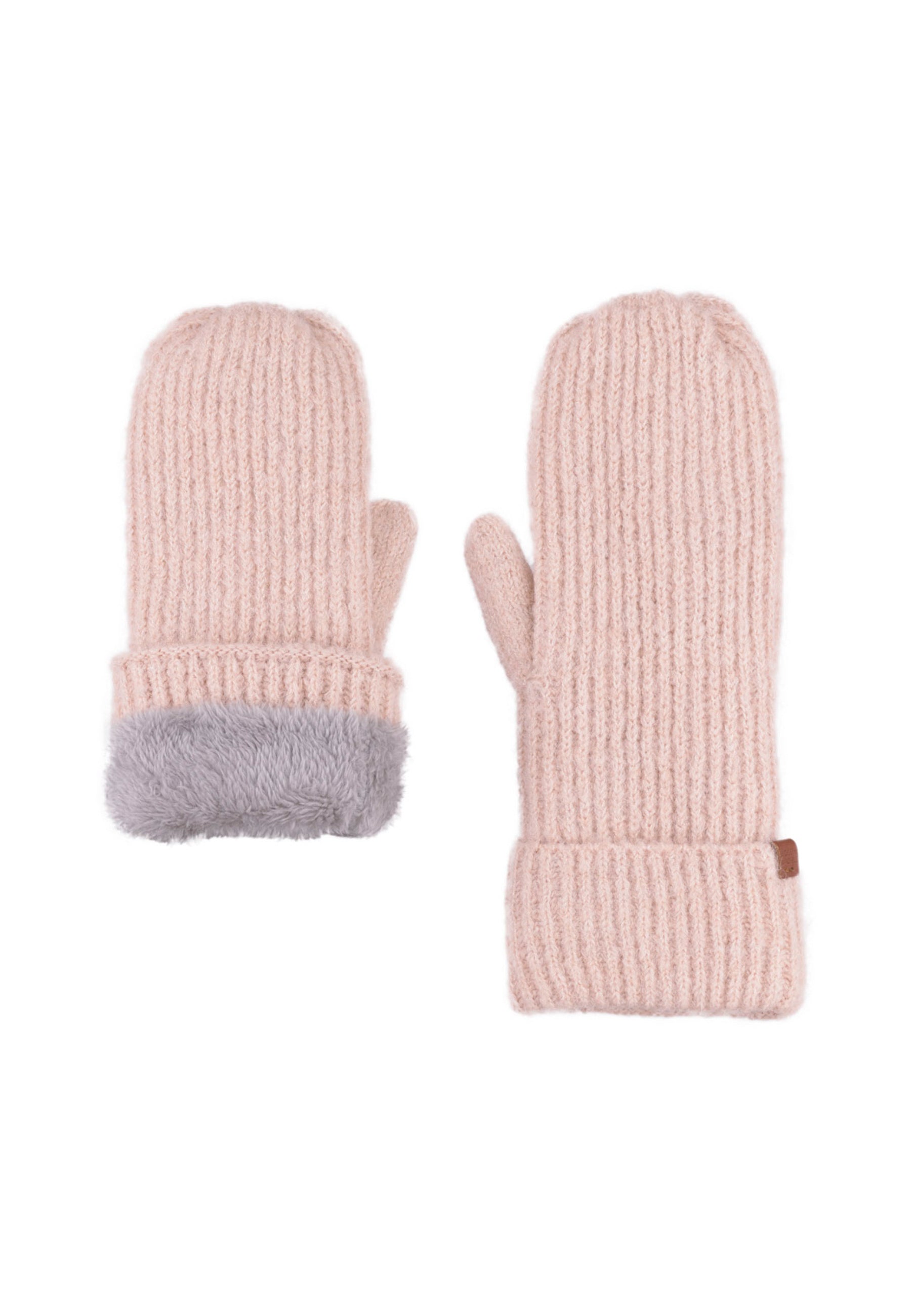 Soft Rib Lined Mittens